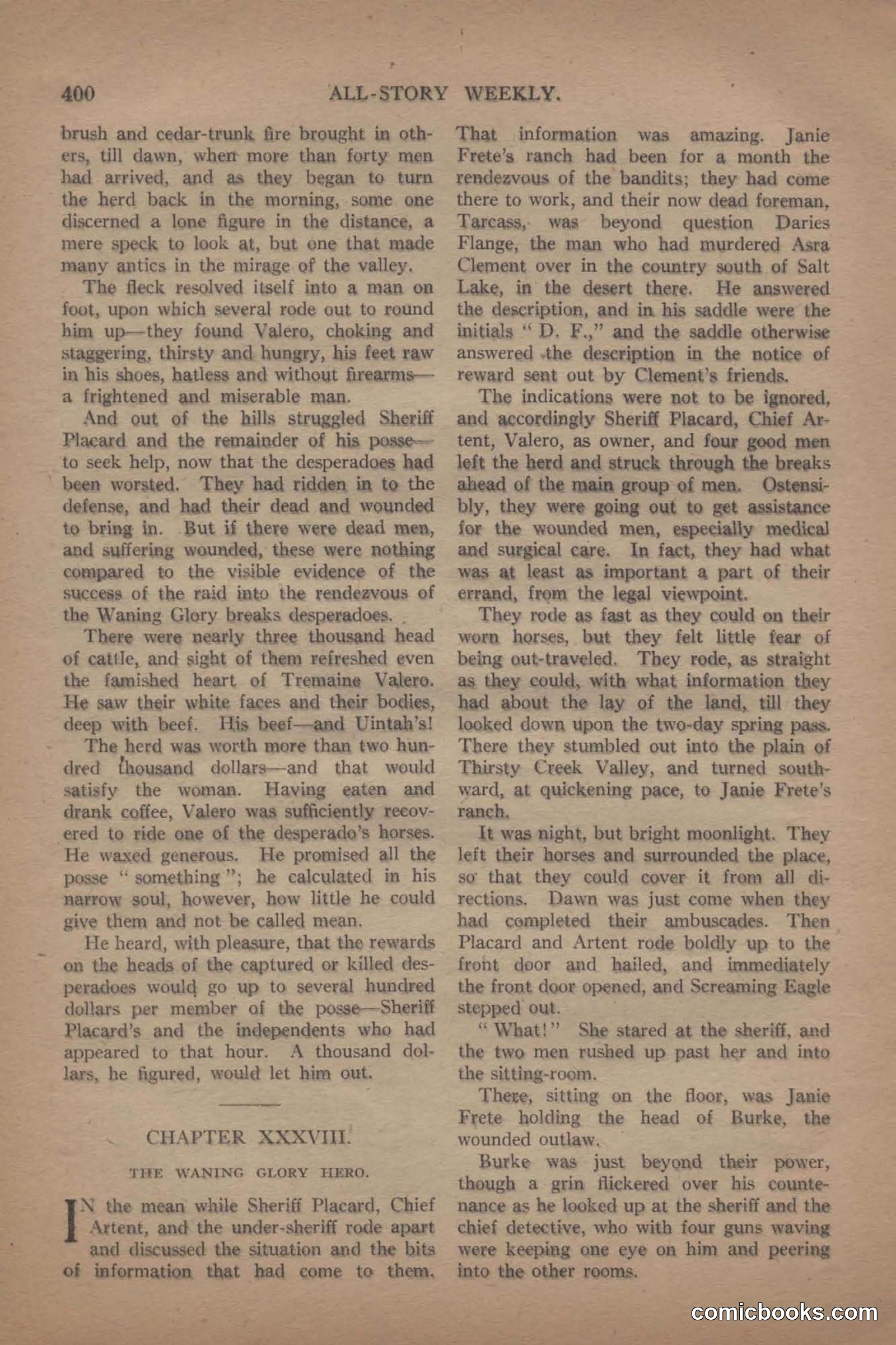 All Story Magazine, June 19, 1920 — page 122 of 156