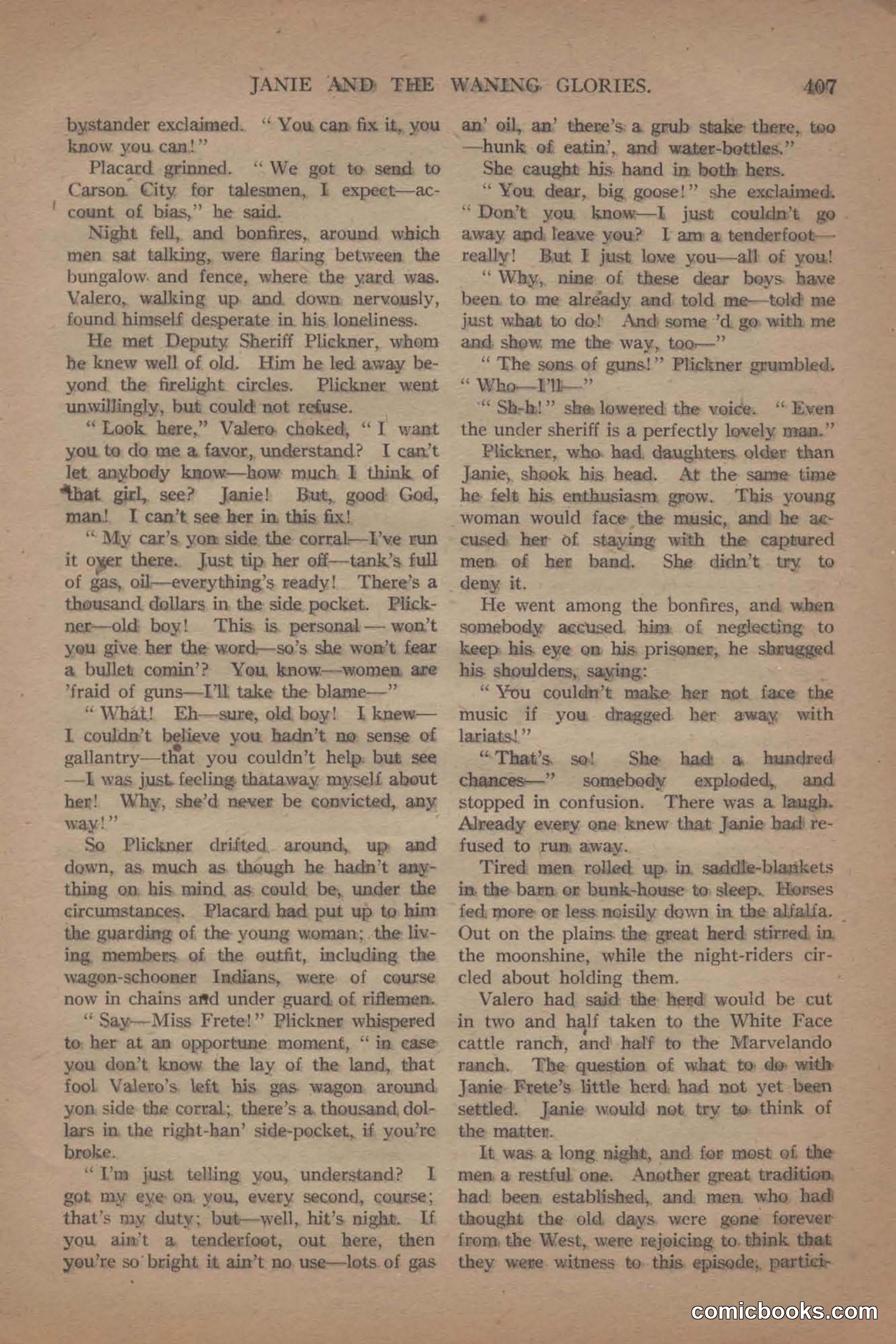 All Story Magazine, June 19, 1920 — page 129 of 156
