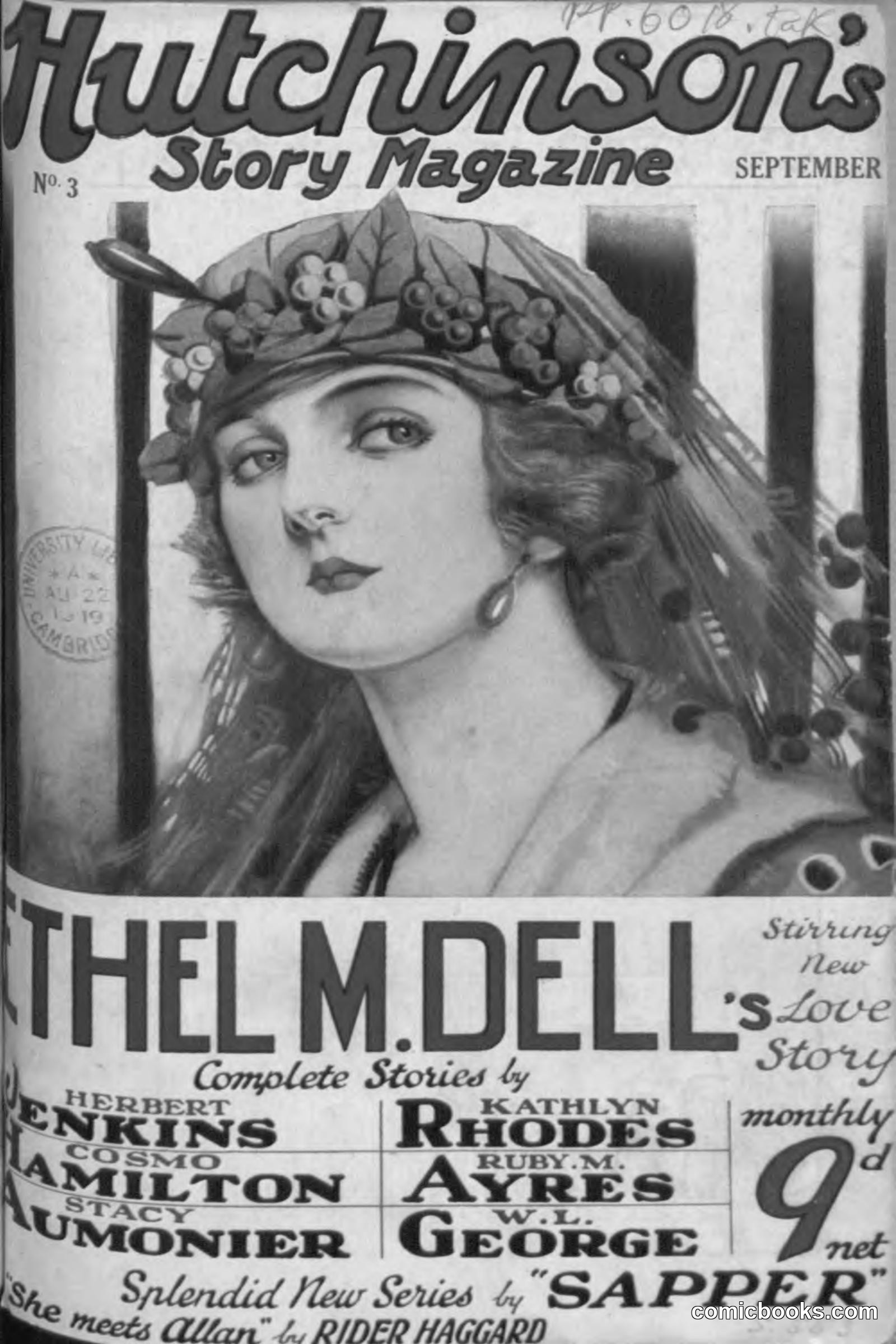 Hutchinsons Story Magazine, September 1919 — page 1 of 132