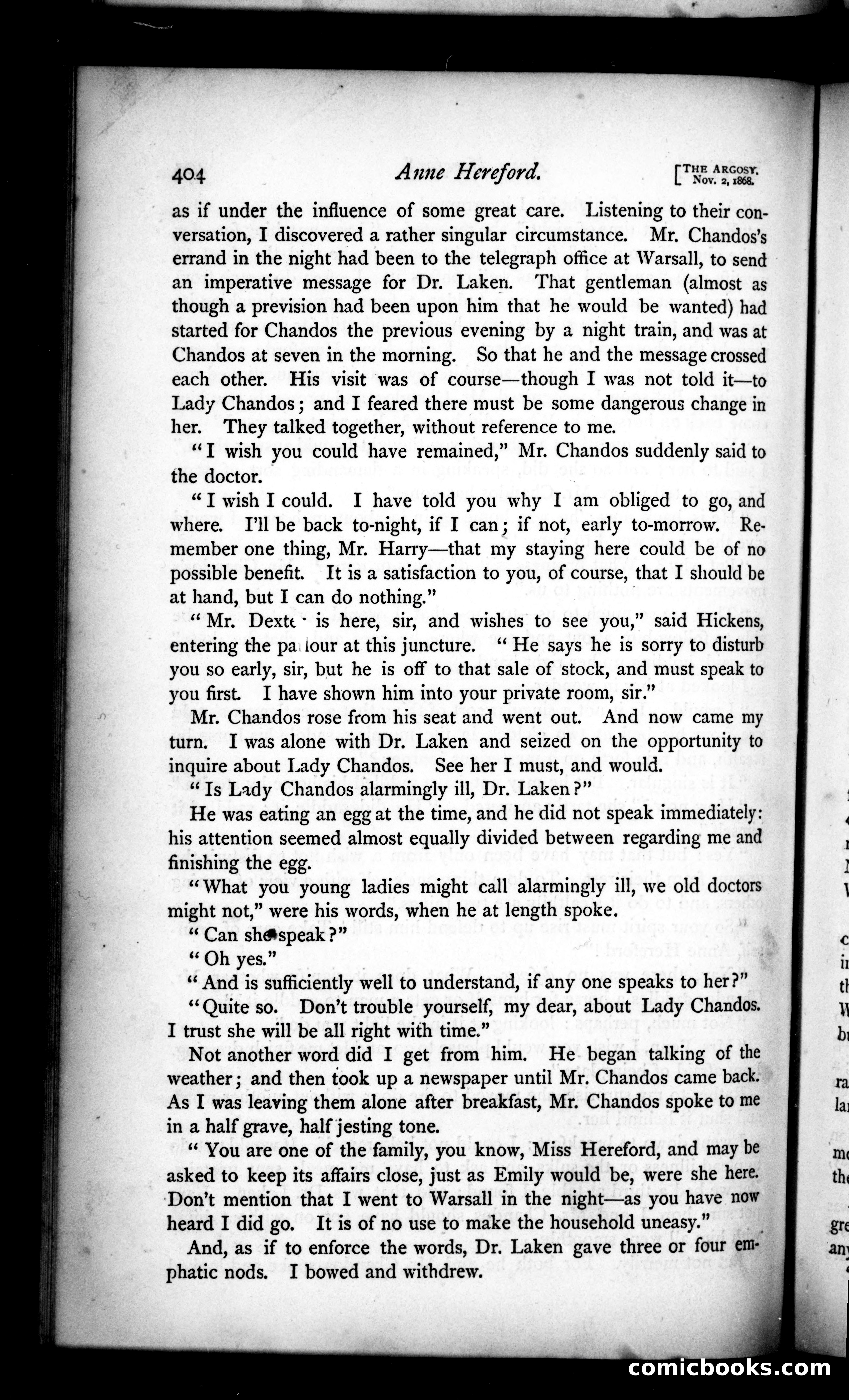 The Argosy, Vol. VI, November 2, 1868 — page 4 of 82