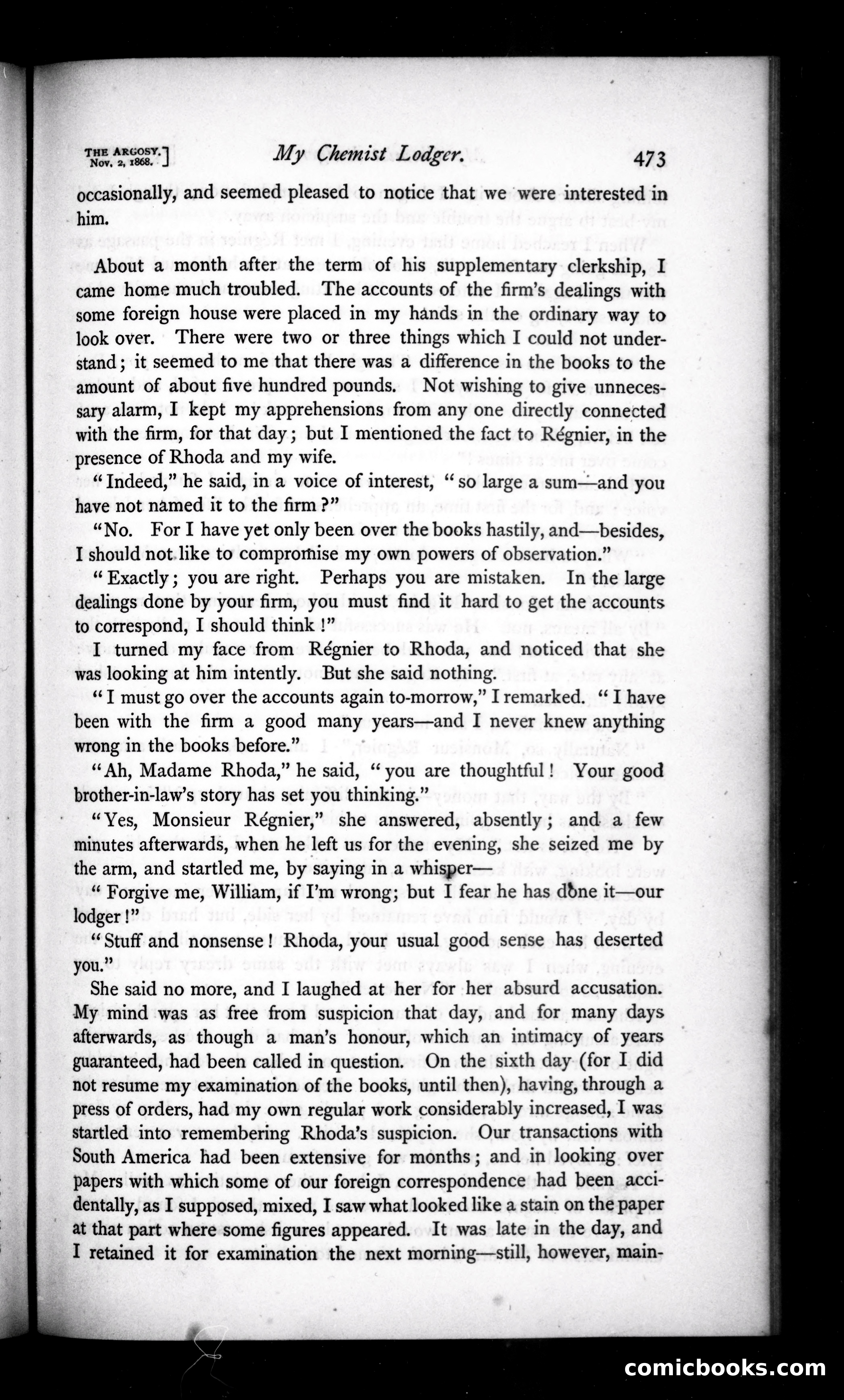 The Argosy, Vol. VI, November 2, 1868 — page 73 of 82