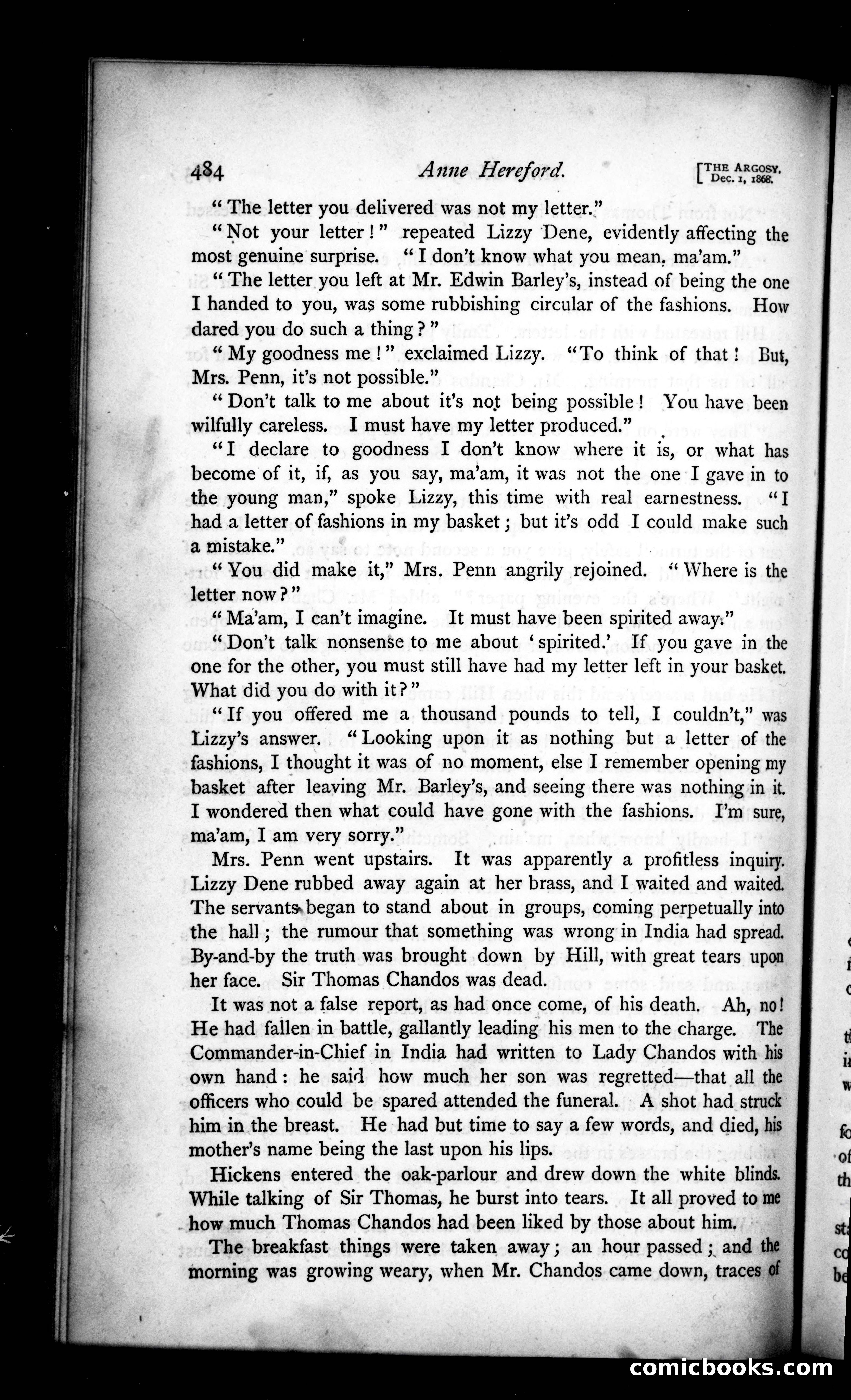 The Argosy, Vol. 6 — page 4 of 121
