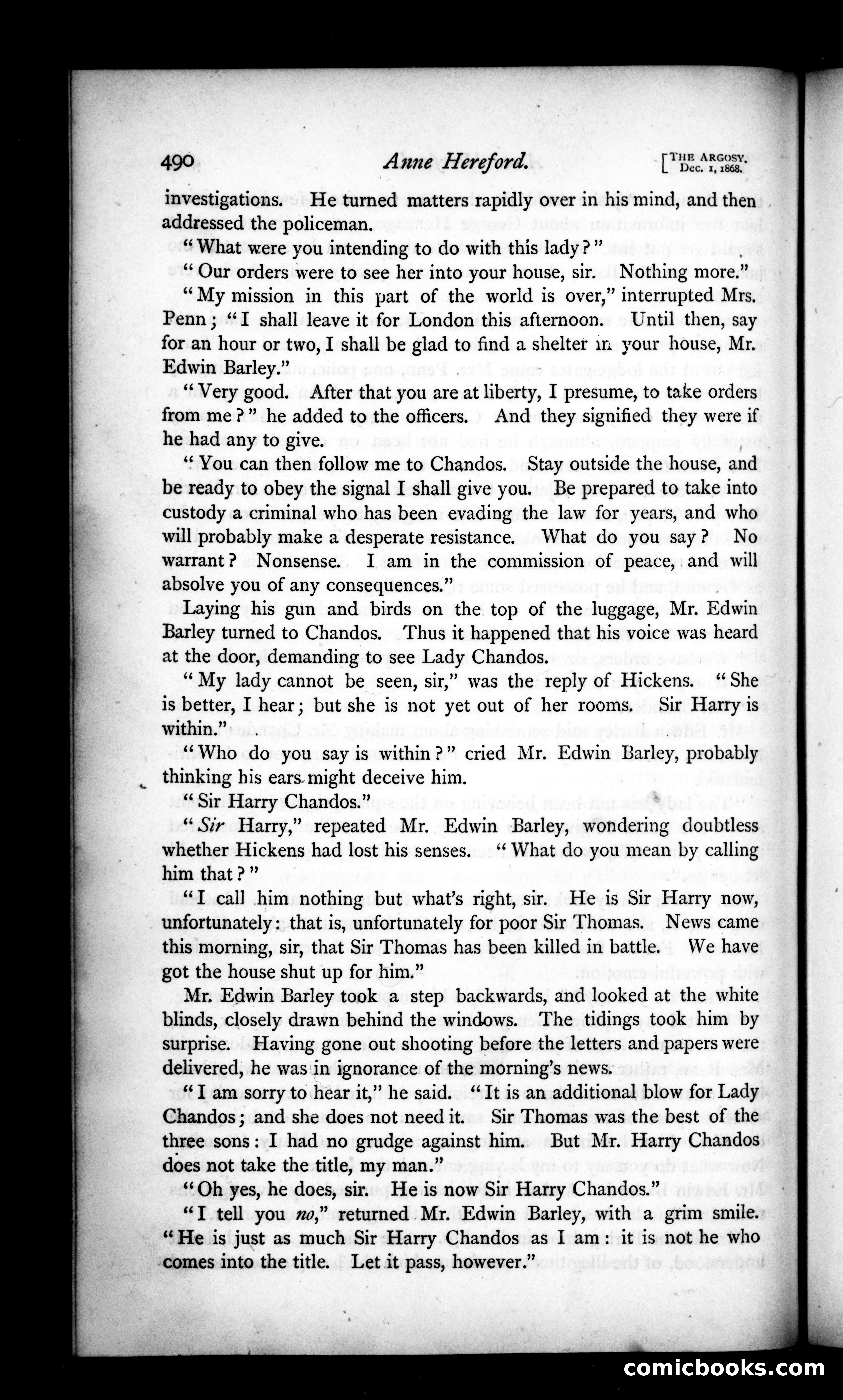 The Argosy, Vol. 6 — page 10 of 121