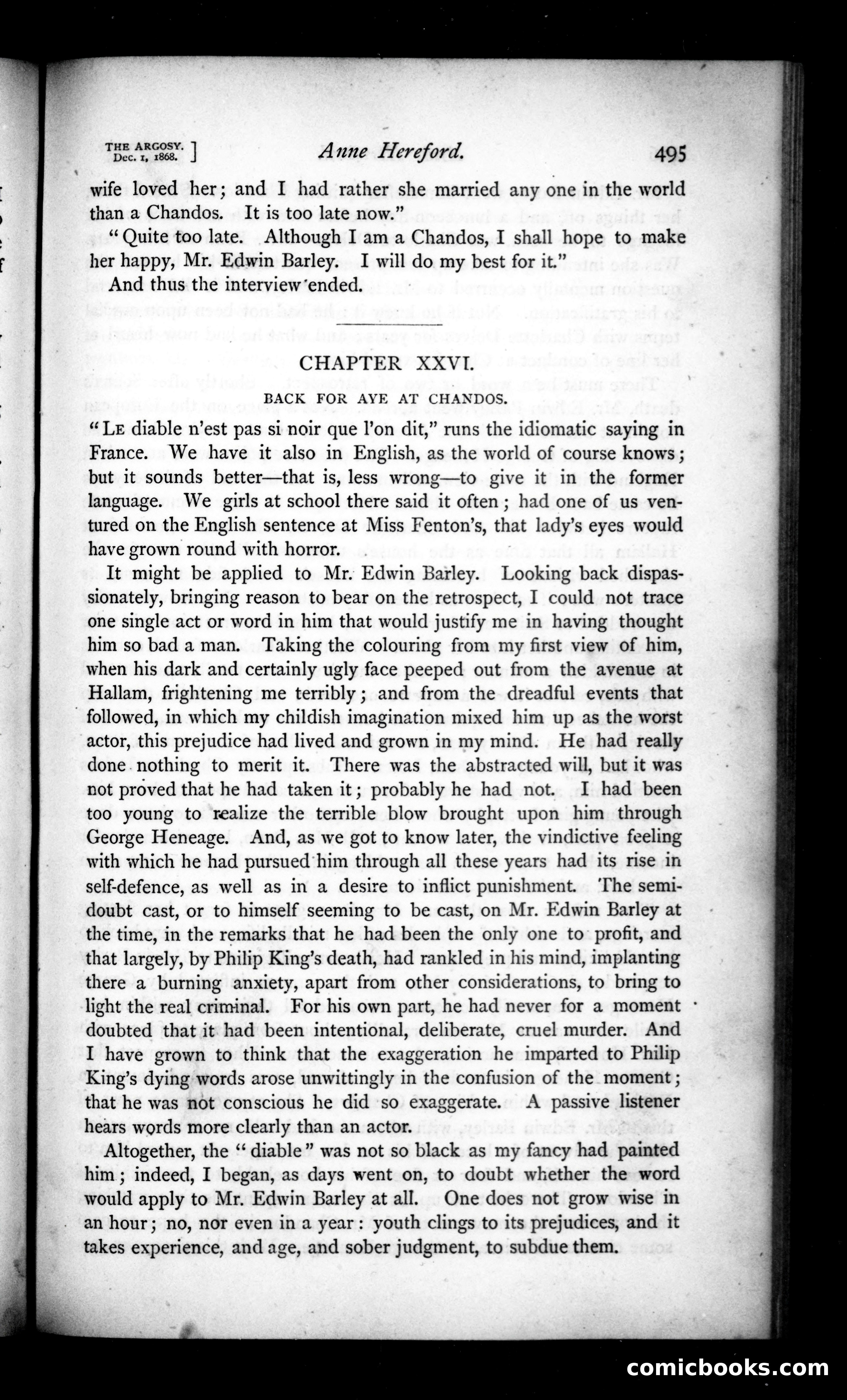 The Argosy, Vol. 6 — page 15 of 121