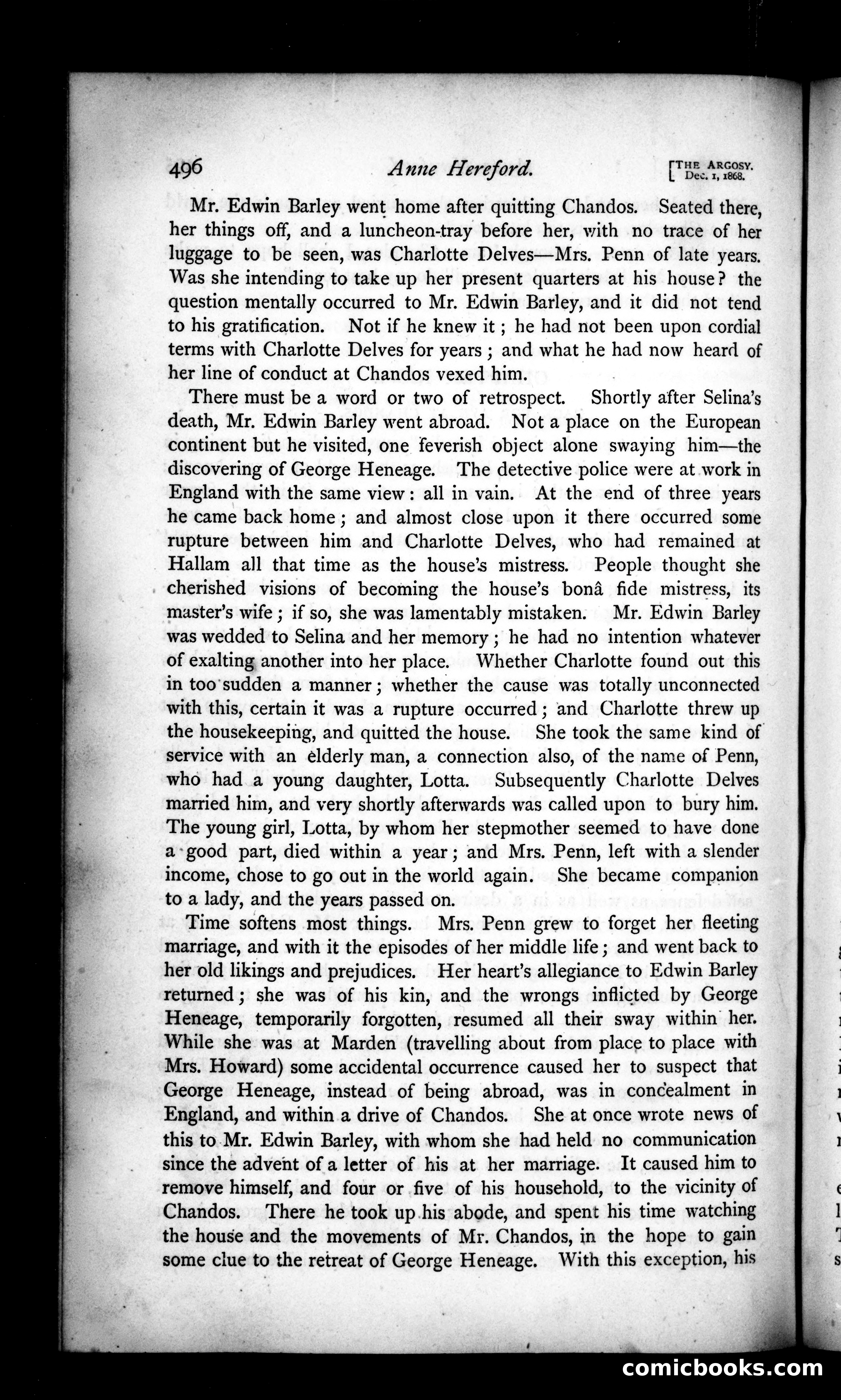 The Argosy, Vol. 6 — page 16 of 121