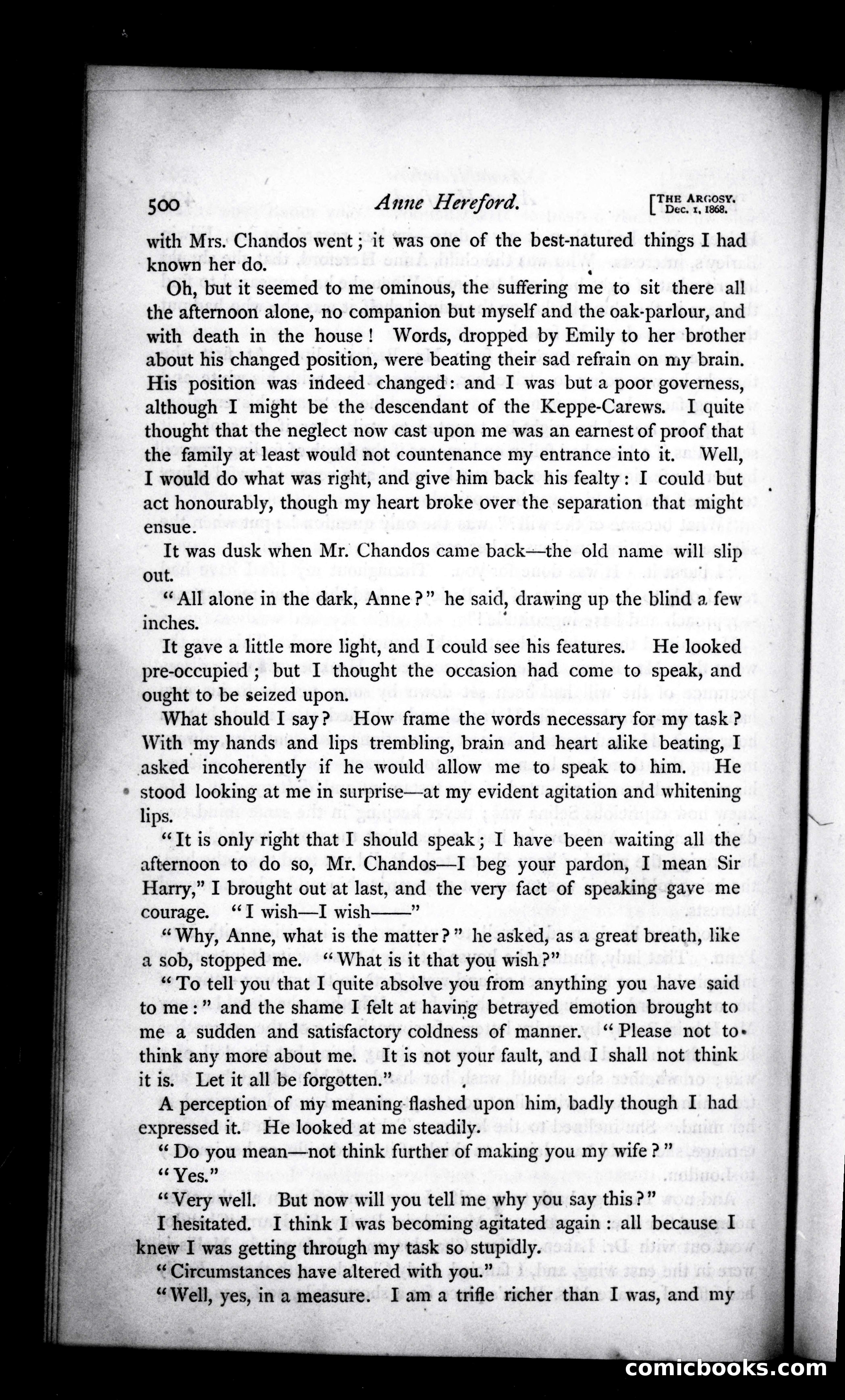 The Argosy, Vol. 6 — page 20 of 121