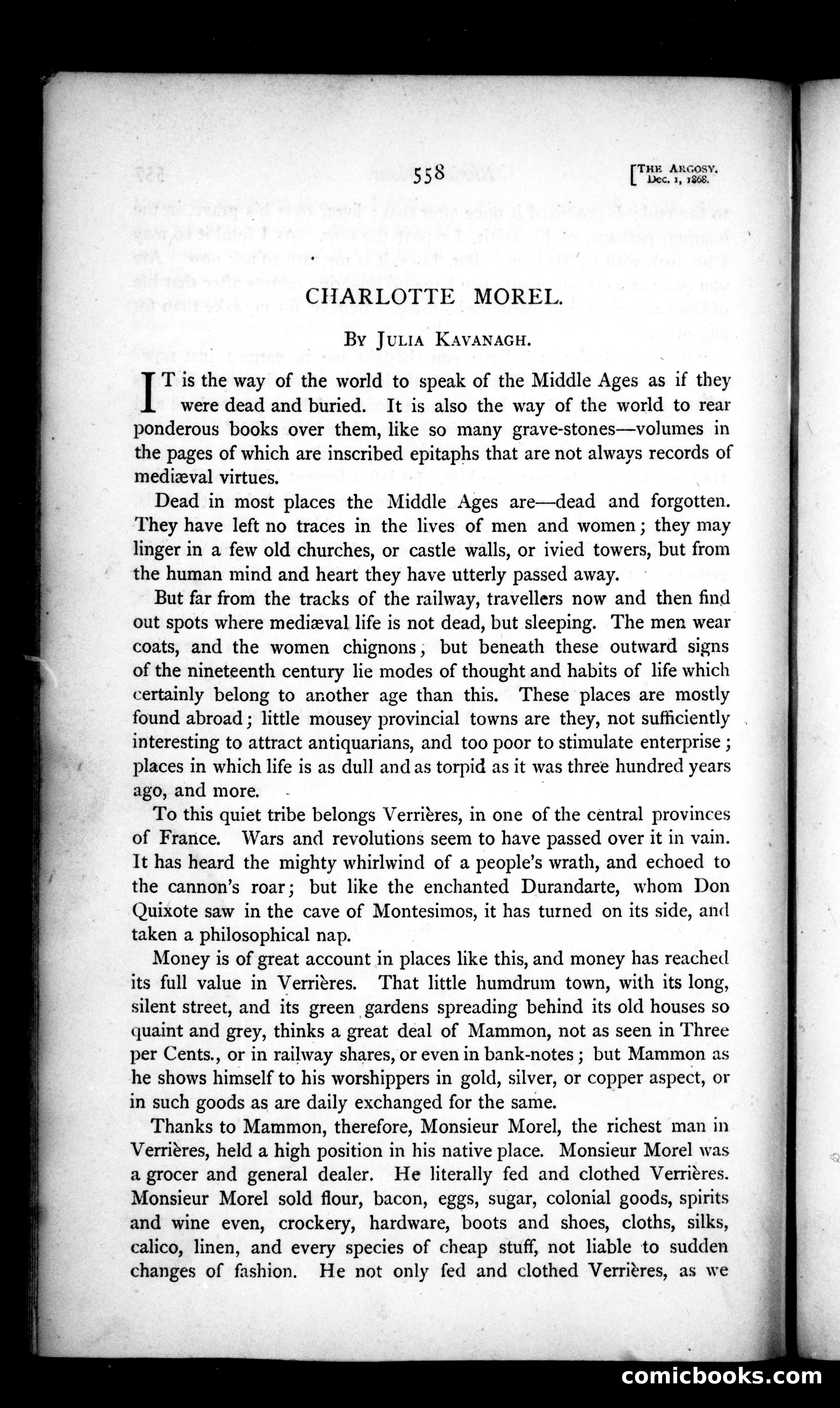 The Argosy, Vol. 6 — page 80 of 121