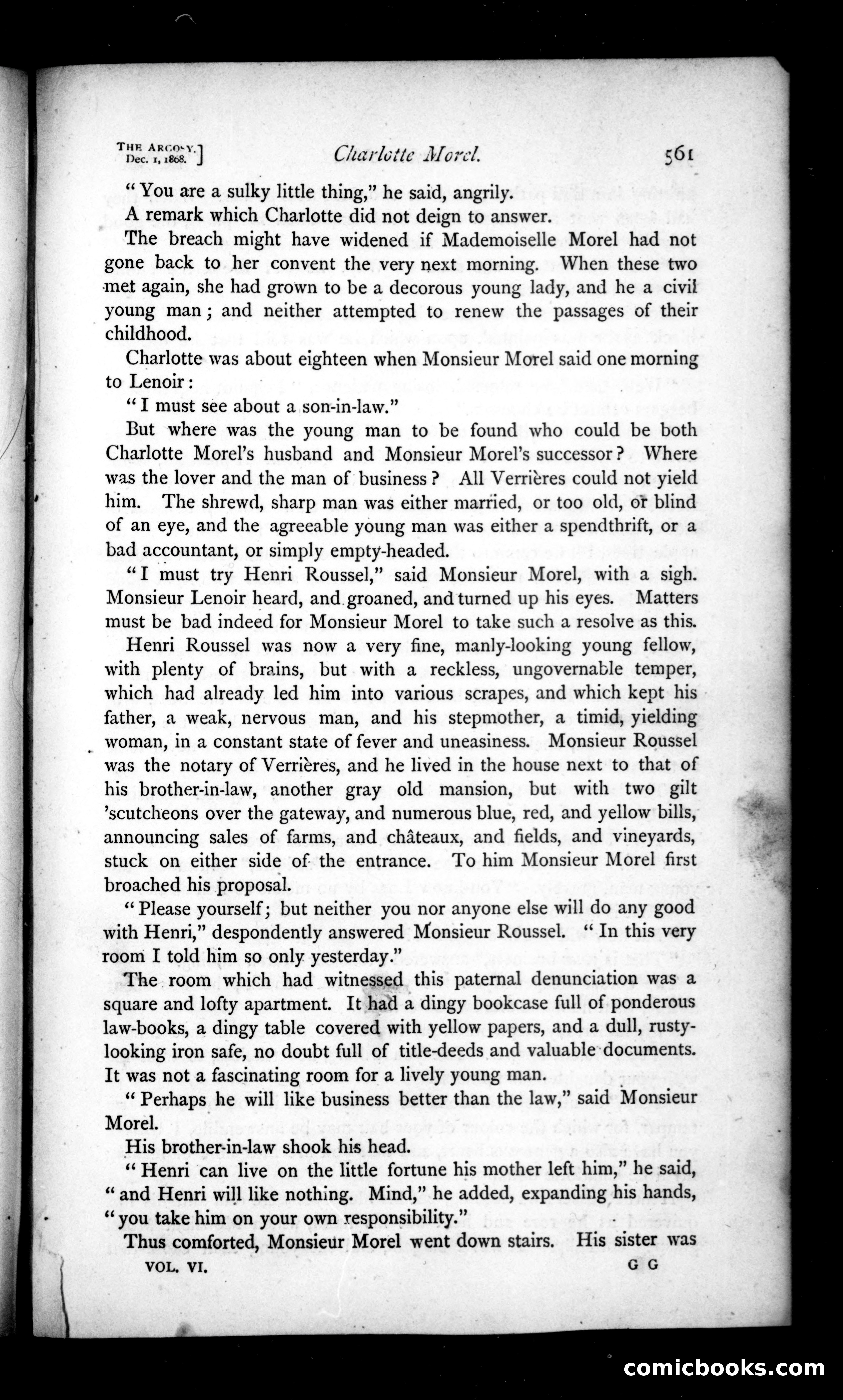 The Argosy, Vol. 6 — page 83 of 121