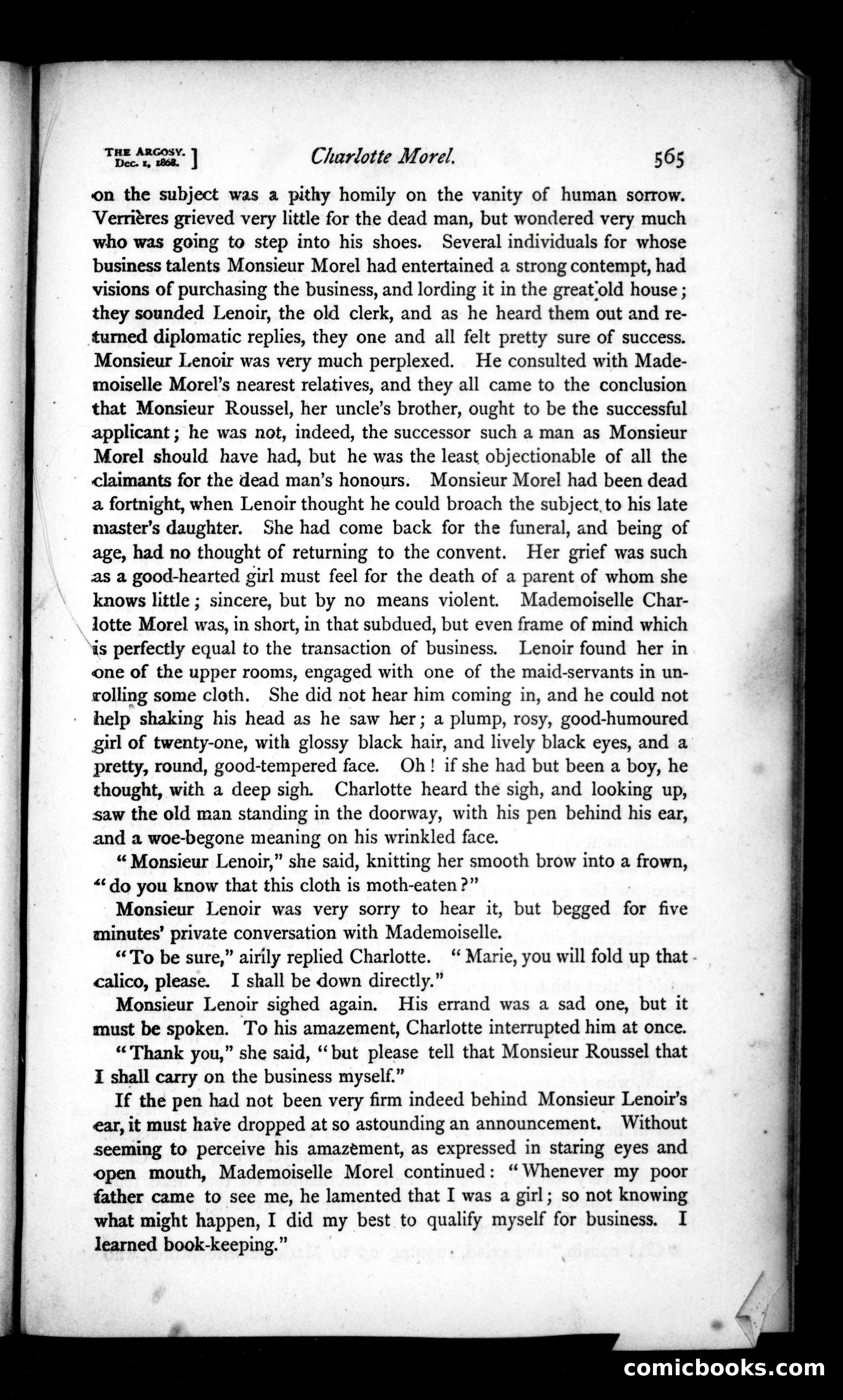 The Argosy, Vol. 6 — page 89 of 121