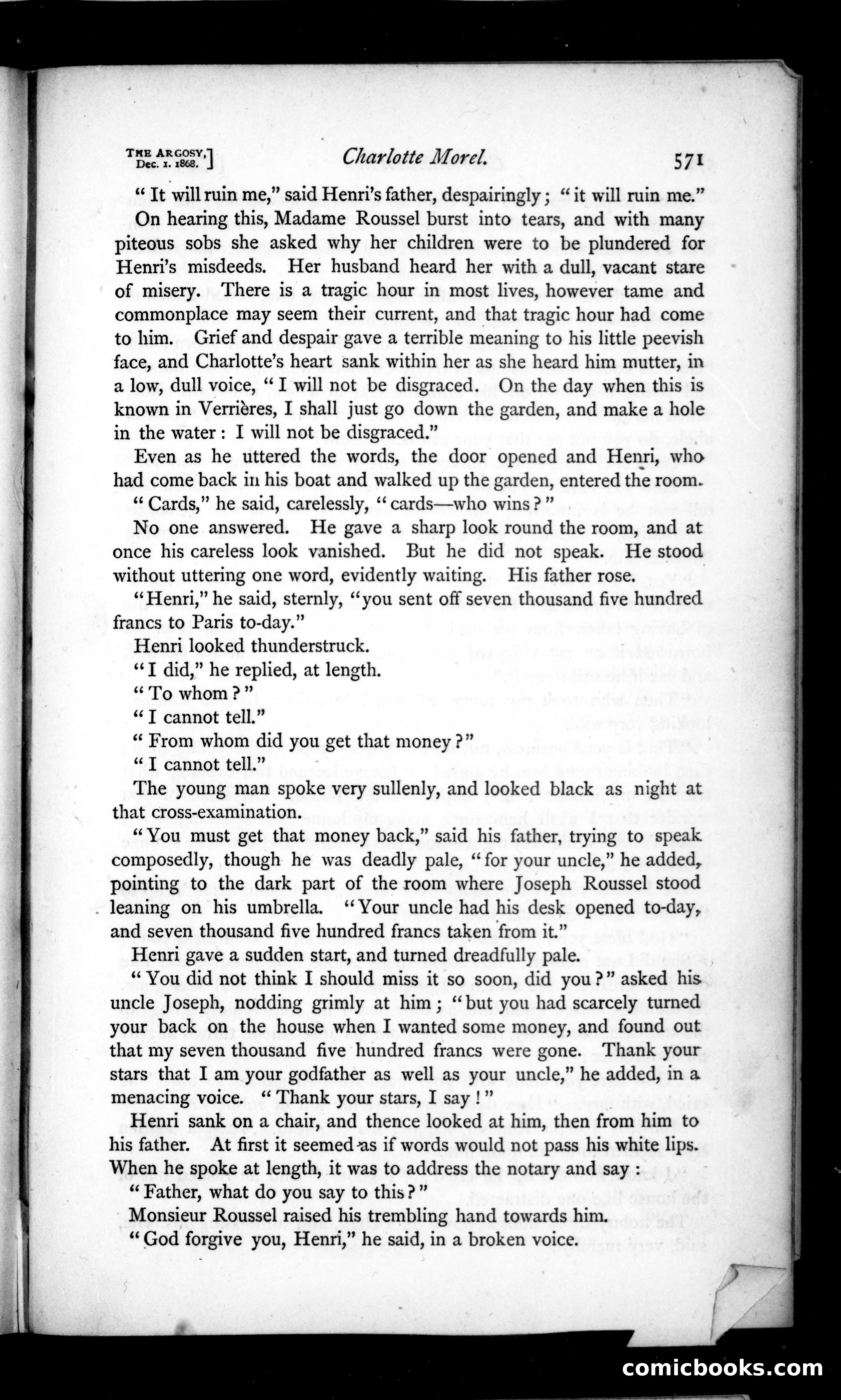 The Argosy, Vol. 6 — page 95 of 121