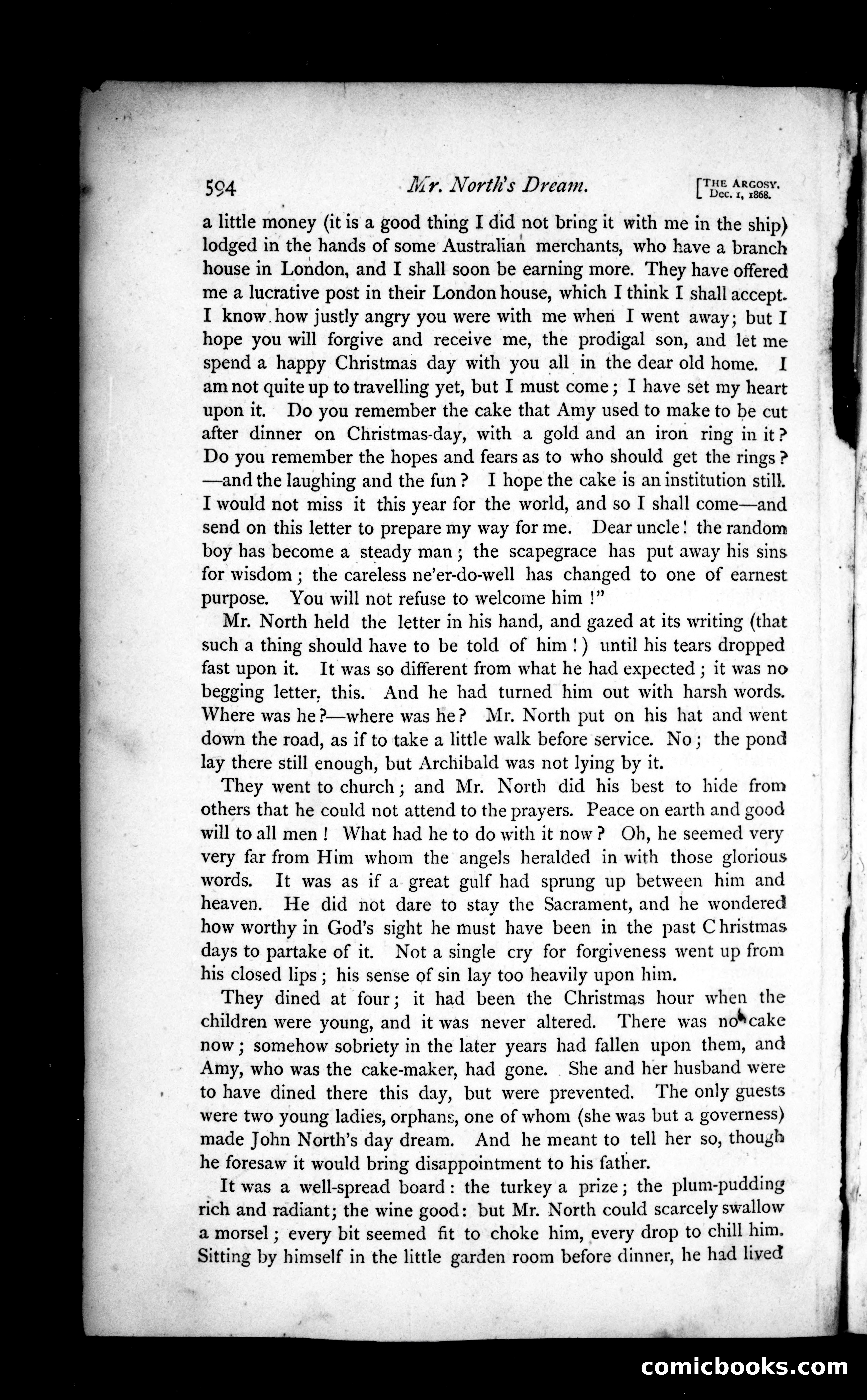 The Argosy, Vol. 6 — page 118 of 121