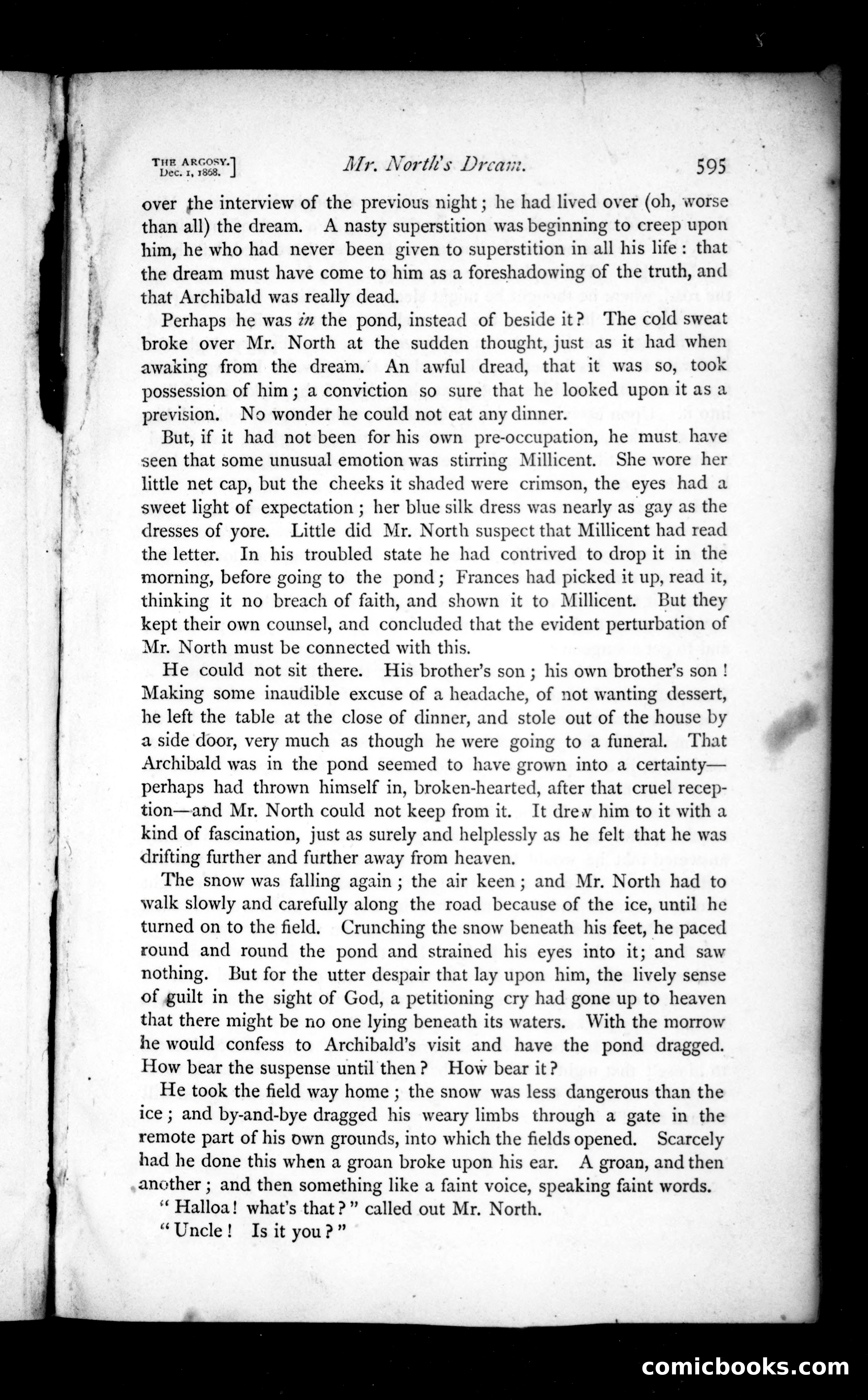 The Argosy, Vol. 6 — page 119 of 121