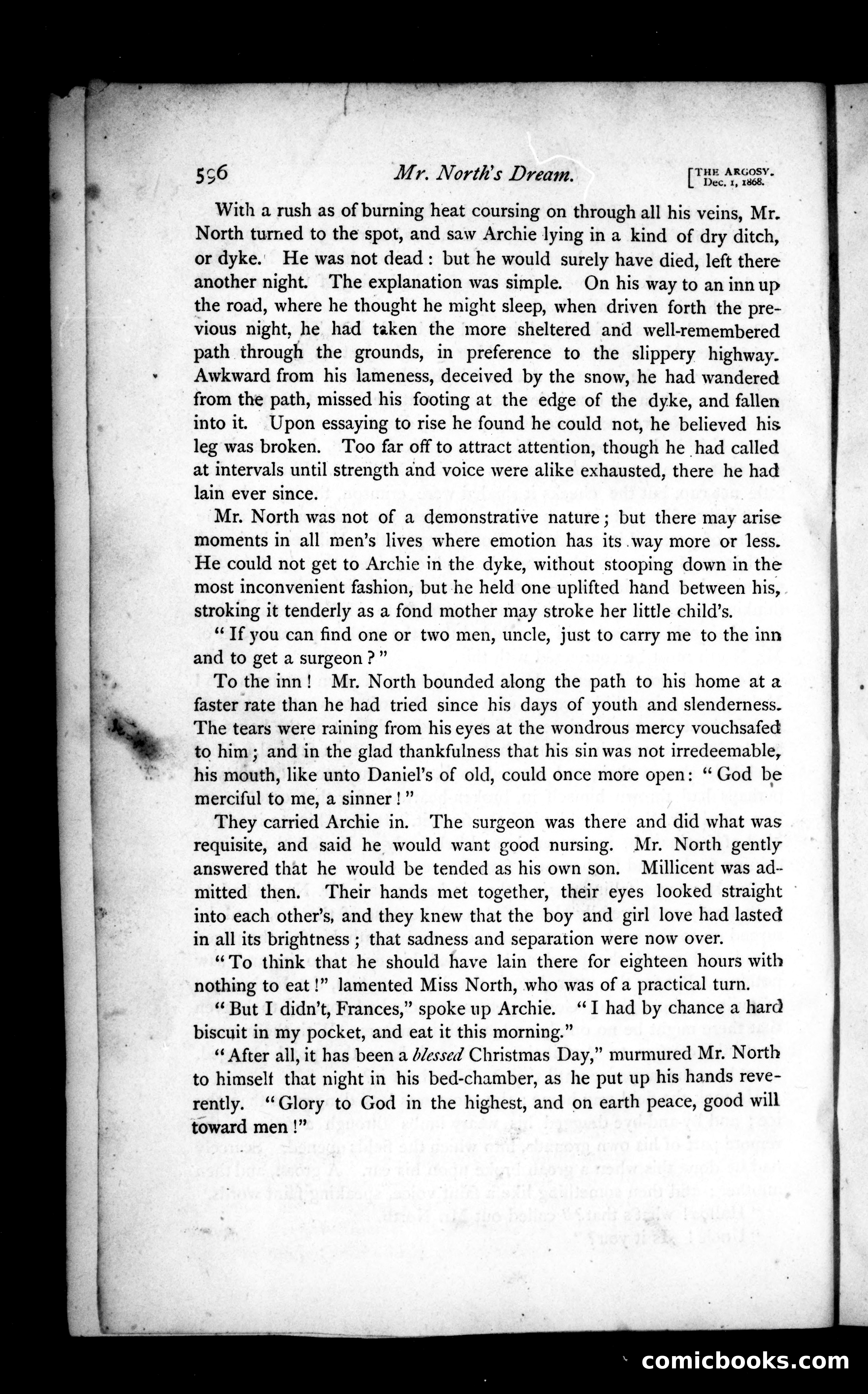 The Argosy, Vol. 6 — page 120 of 121