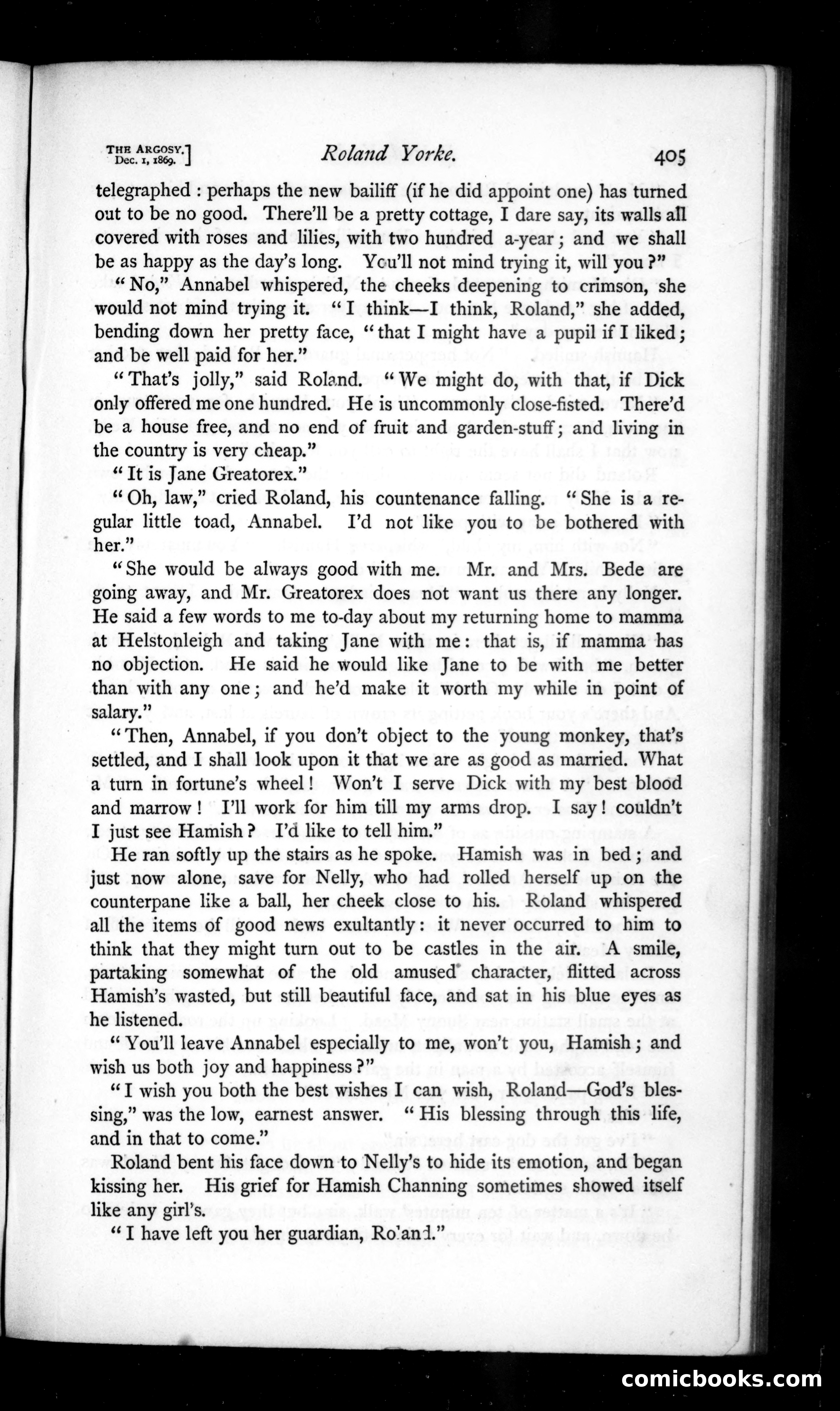 The Argosy, Vol. 8 — page 7 of 121