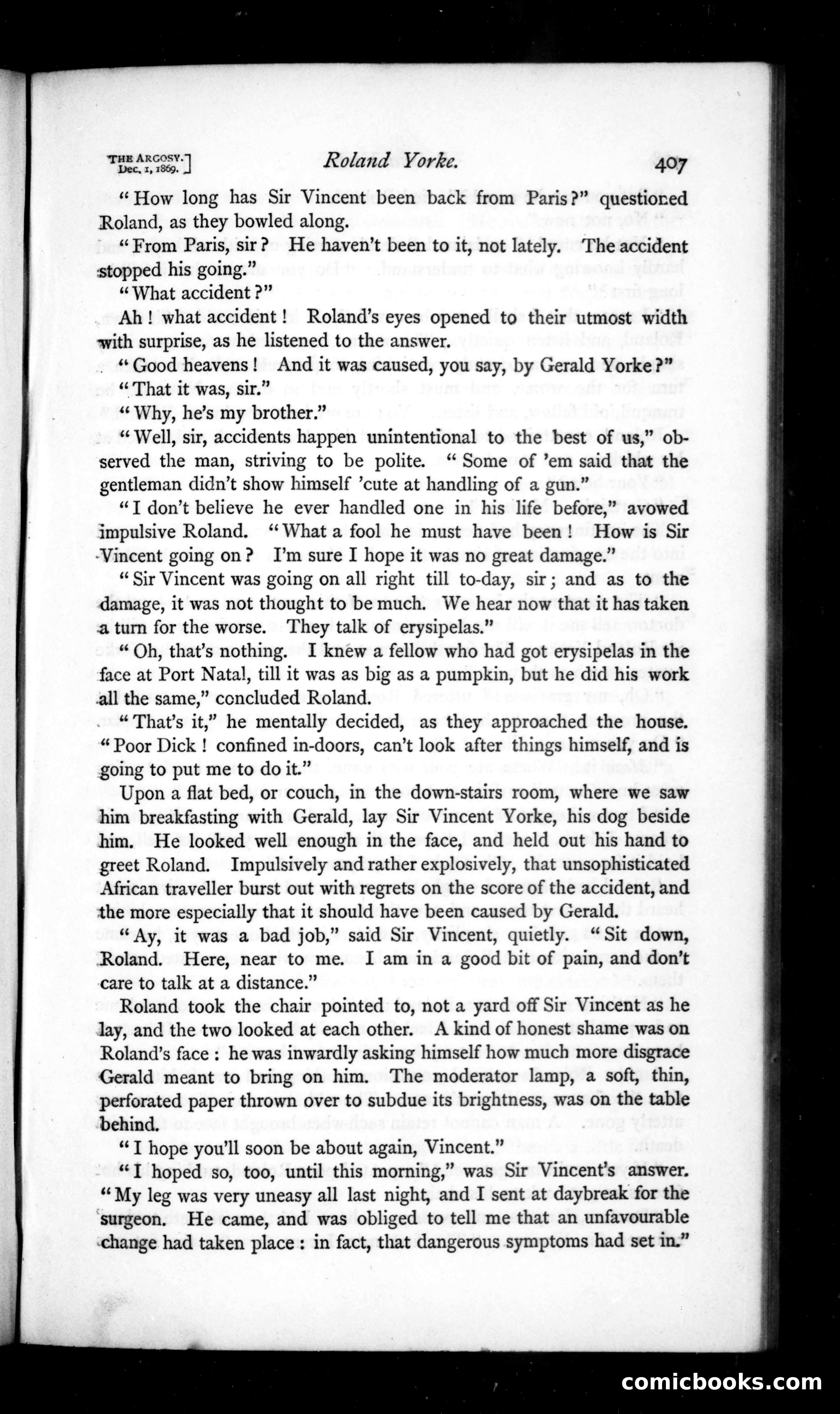 The Argosy, Vol. 8 — page 9 of 121