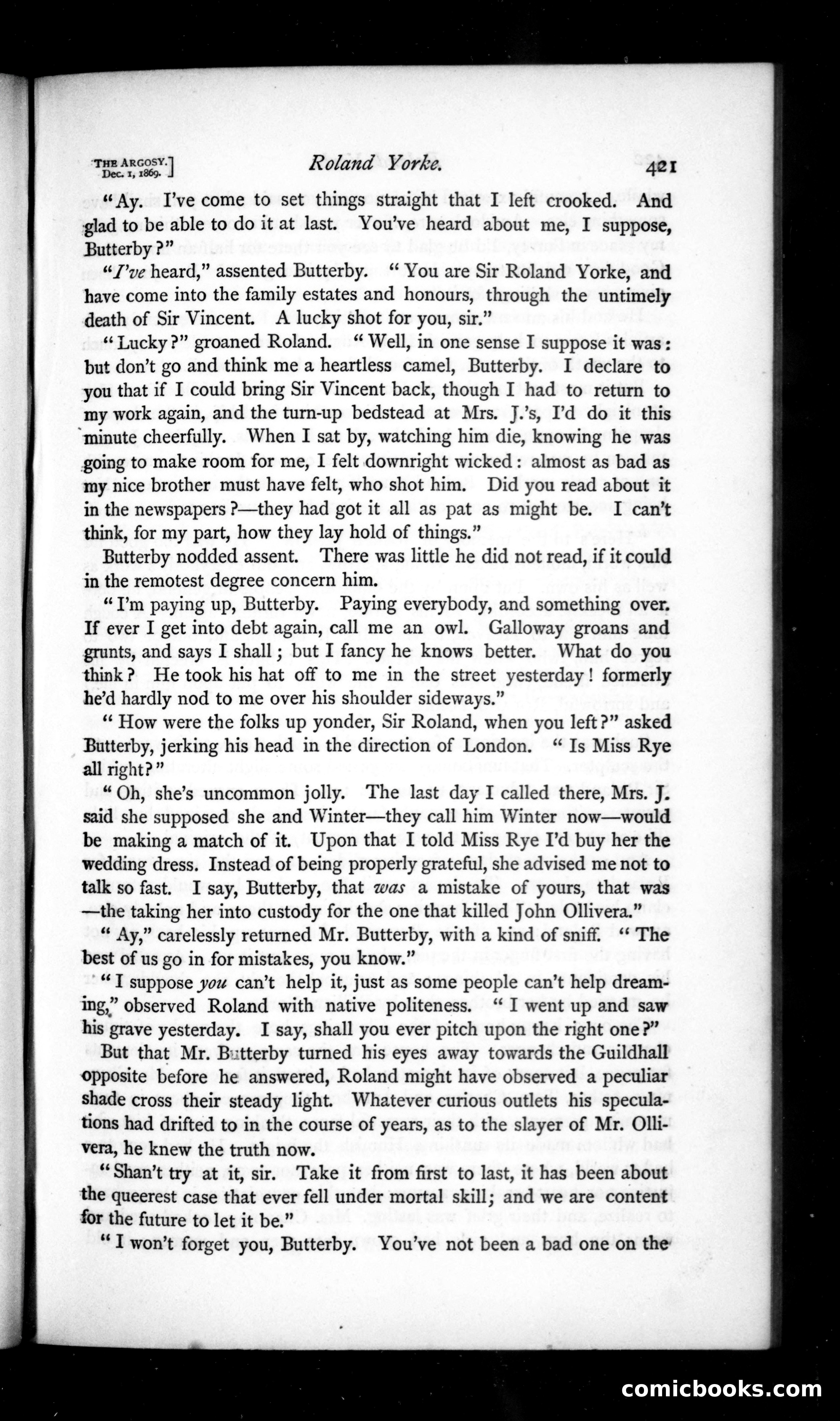The Argosy, Vol. 8 — page 23 of 121