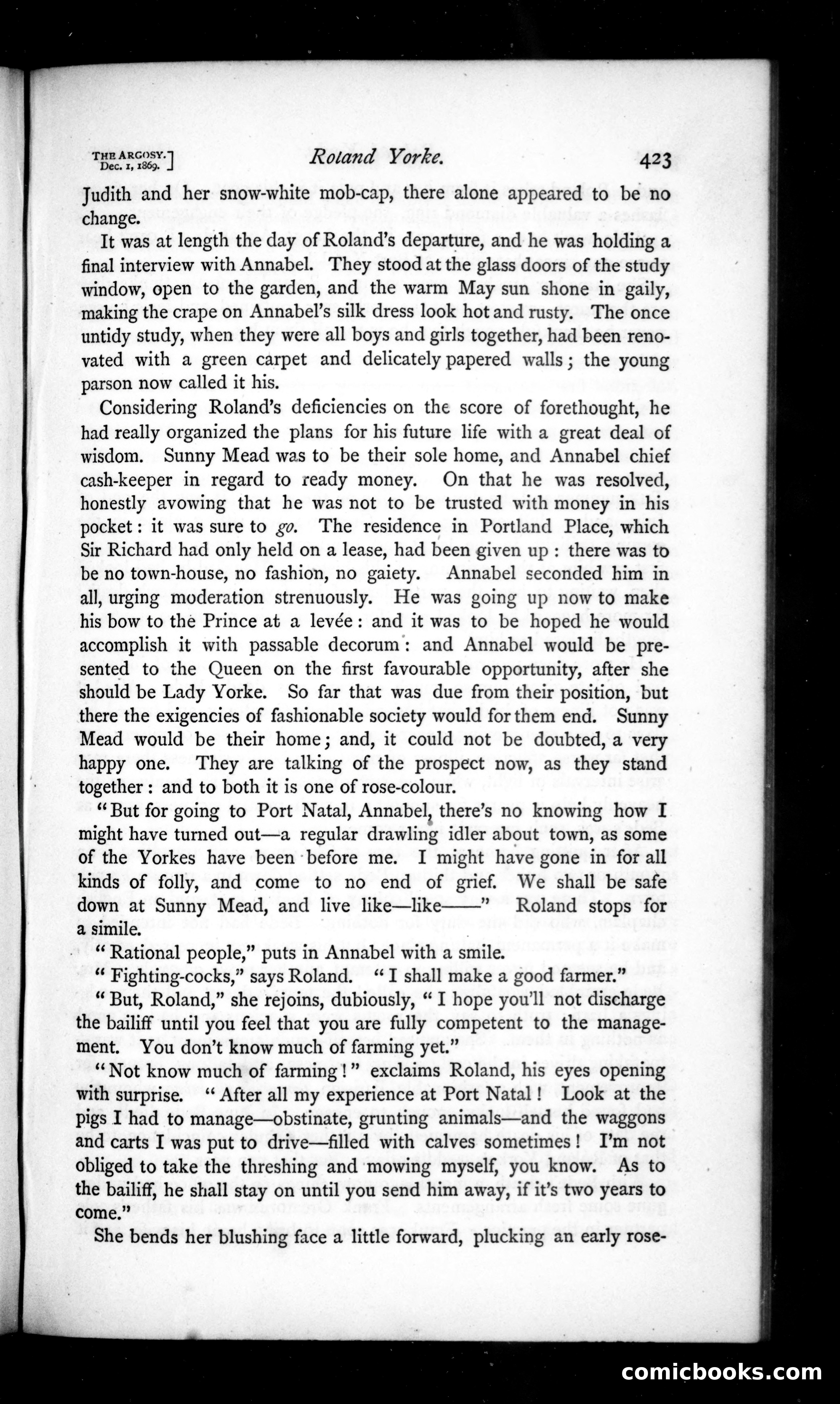 The Argosy, Vol. 8 — page 25 of 121