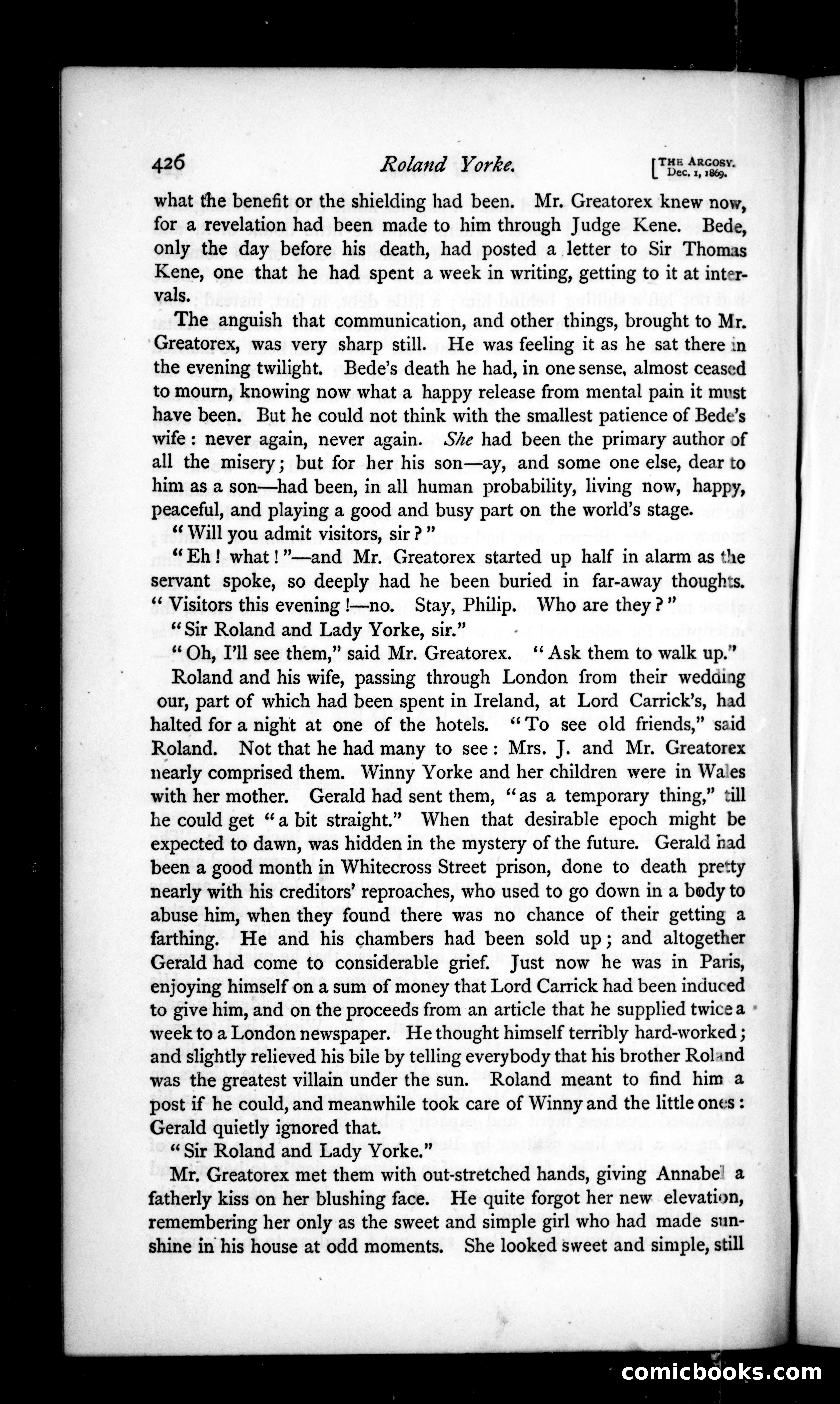 The Argosy, Vol. 8 — page 28 of 121
