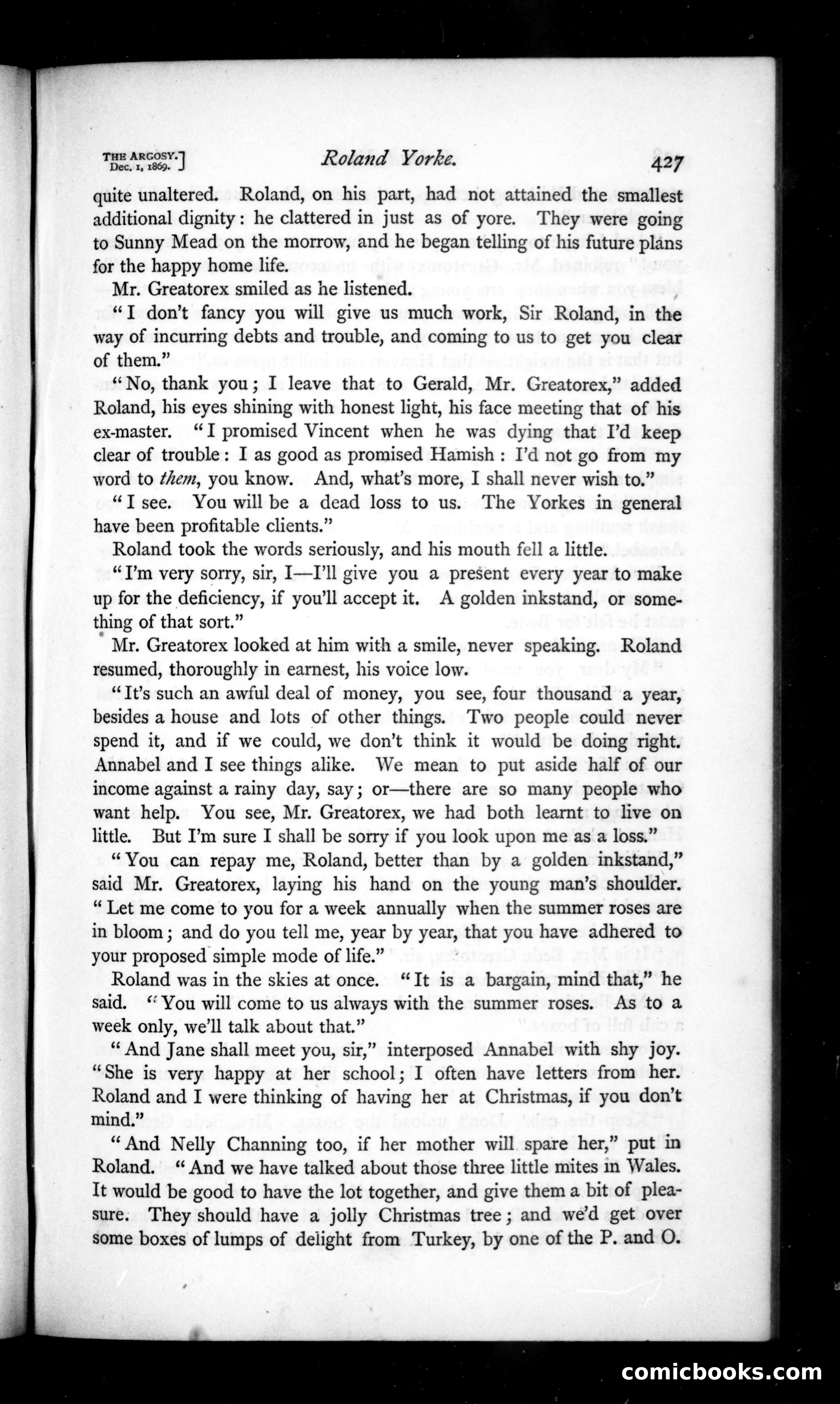 The Argosy, Vol. 8 — page 29 of 121