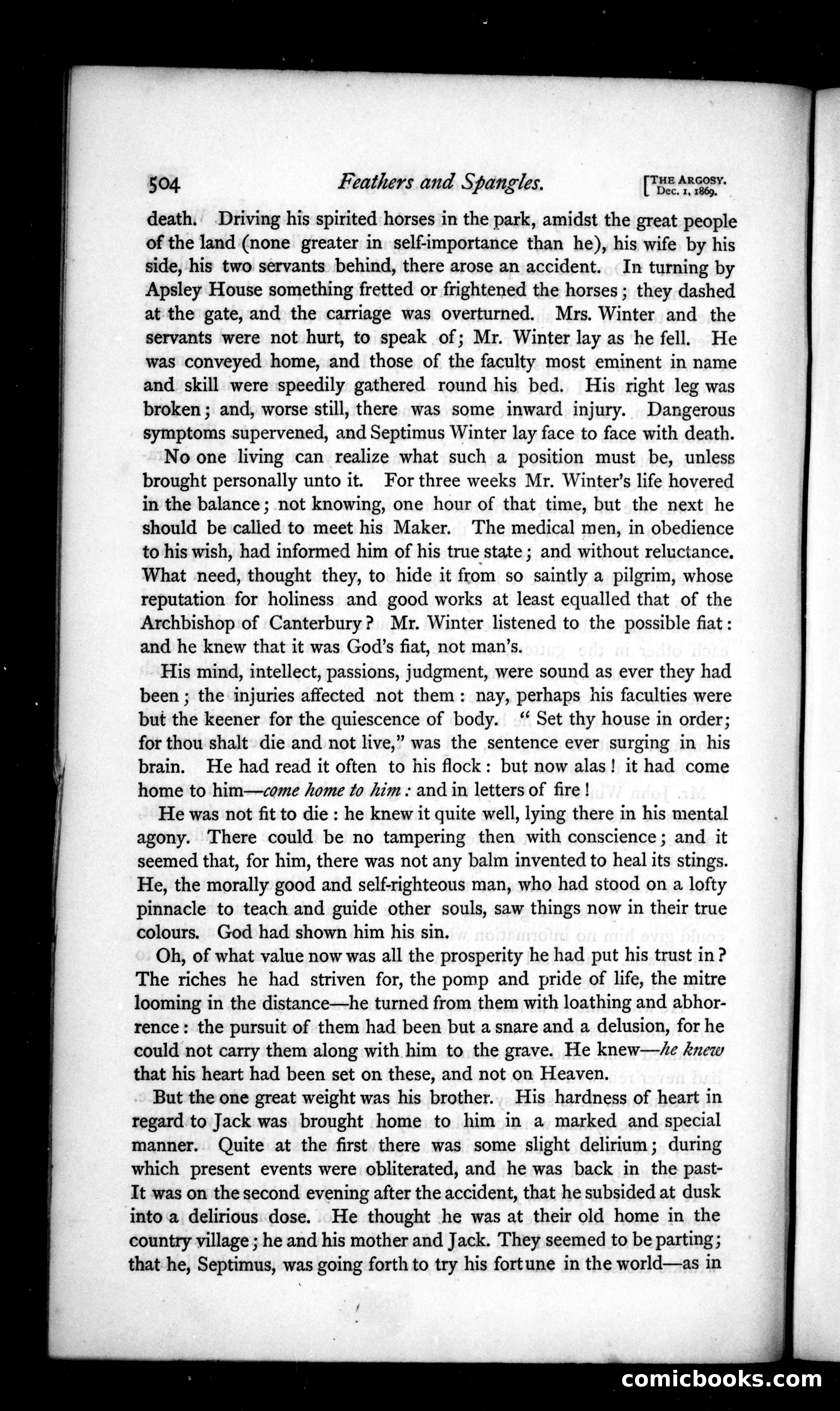 The Argosy, Vol. 8 — page 108 of 121