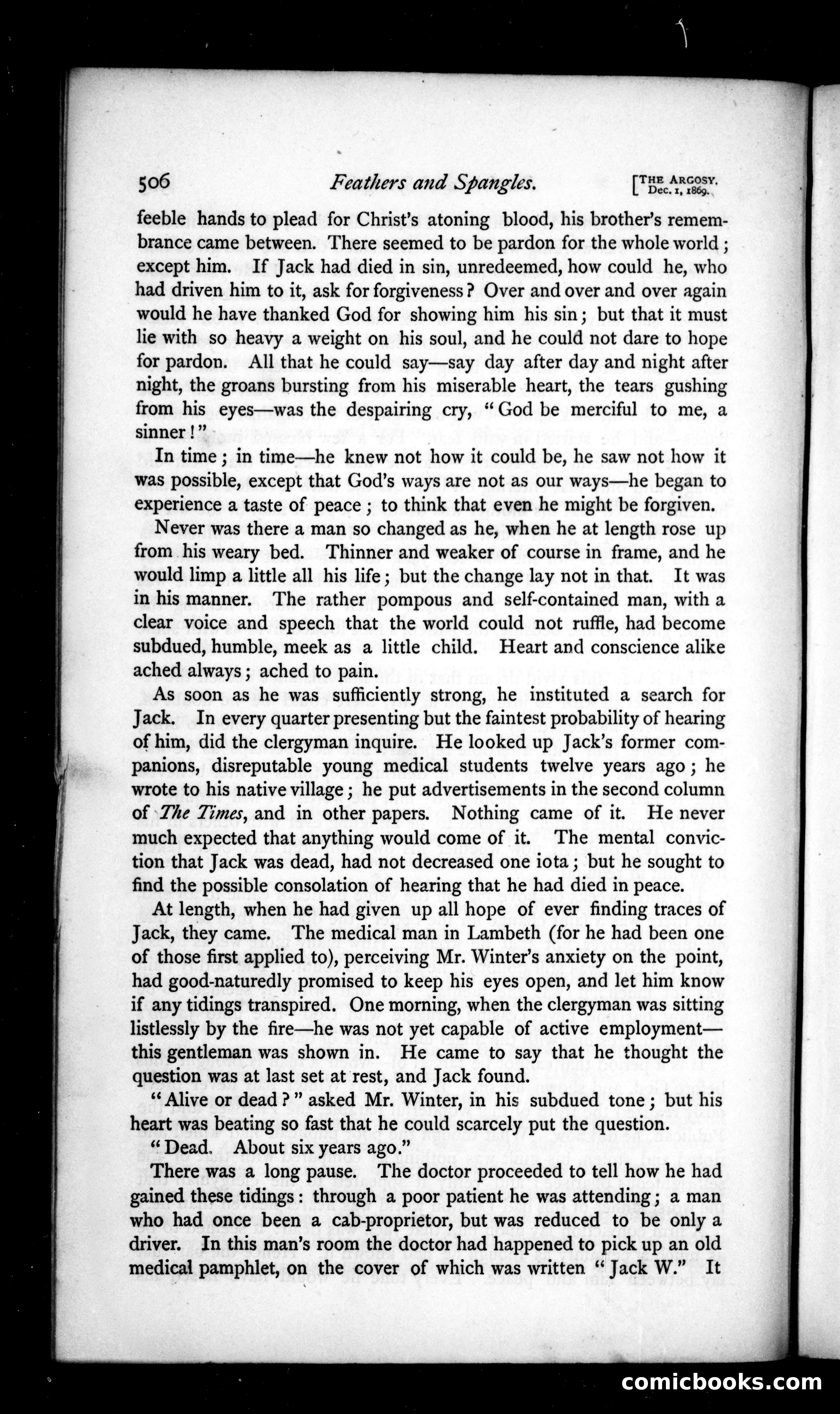 The Argosy, Vol. 8 — page 110 of 121