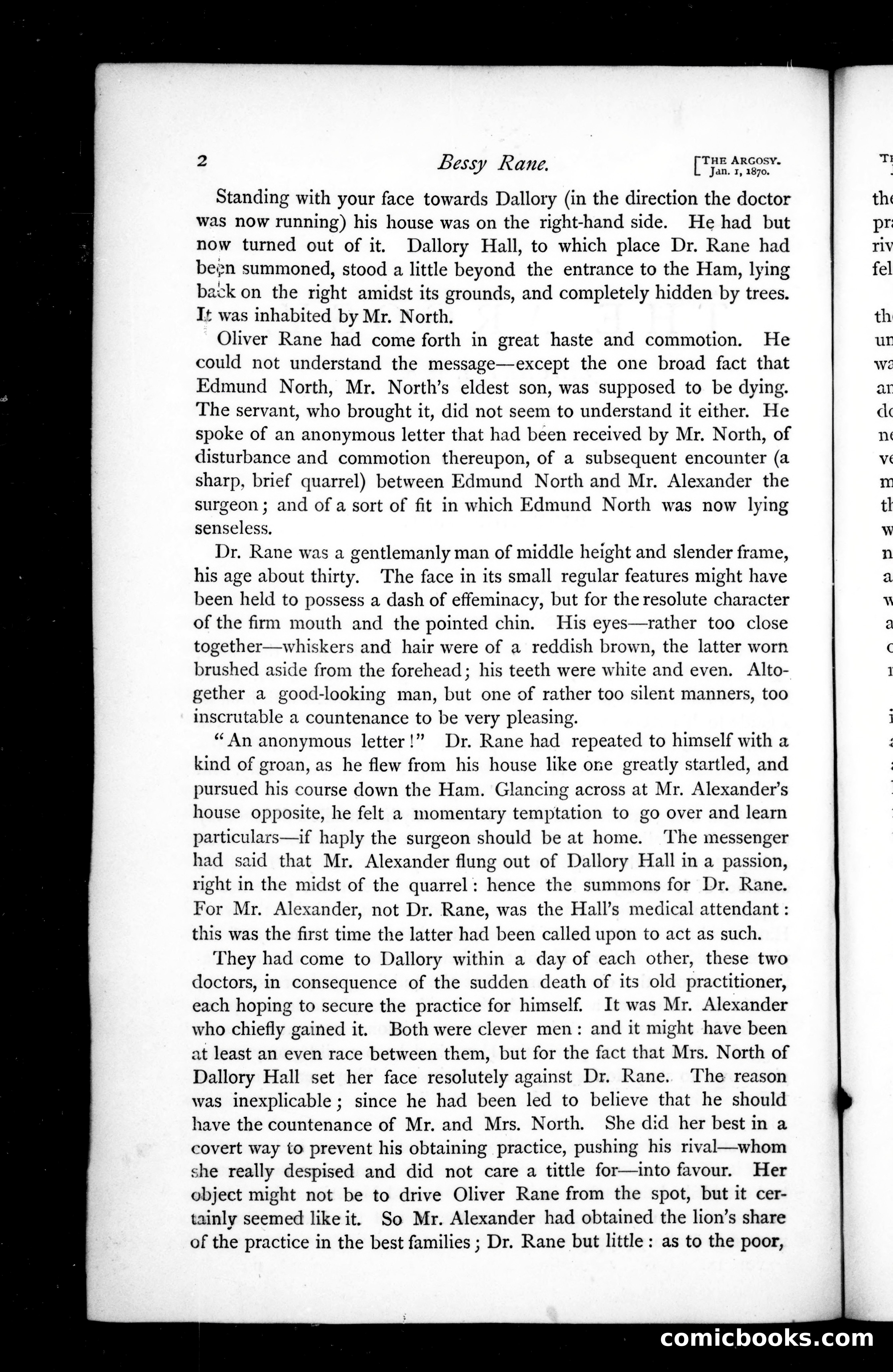 The Argosy, Vol. 9 — page 2 of 84