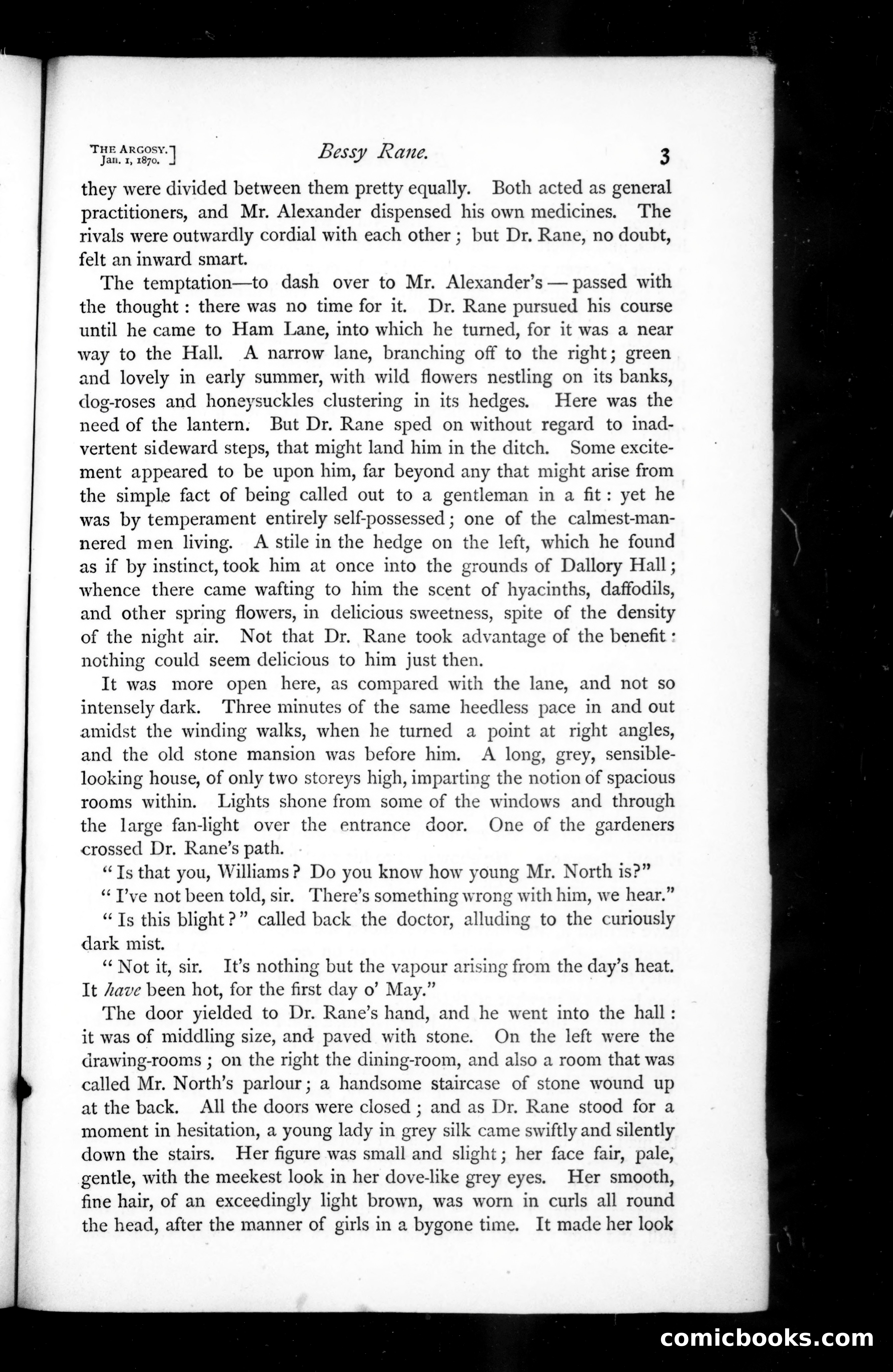 The Argosy, Vol. 9 — page 3 of 84