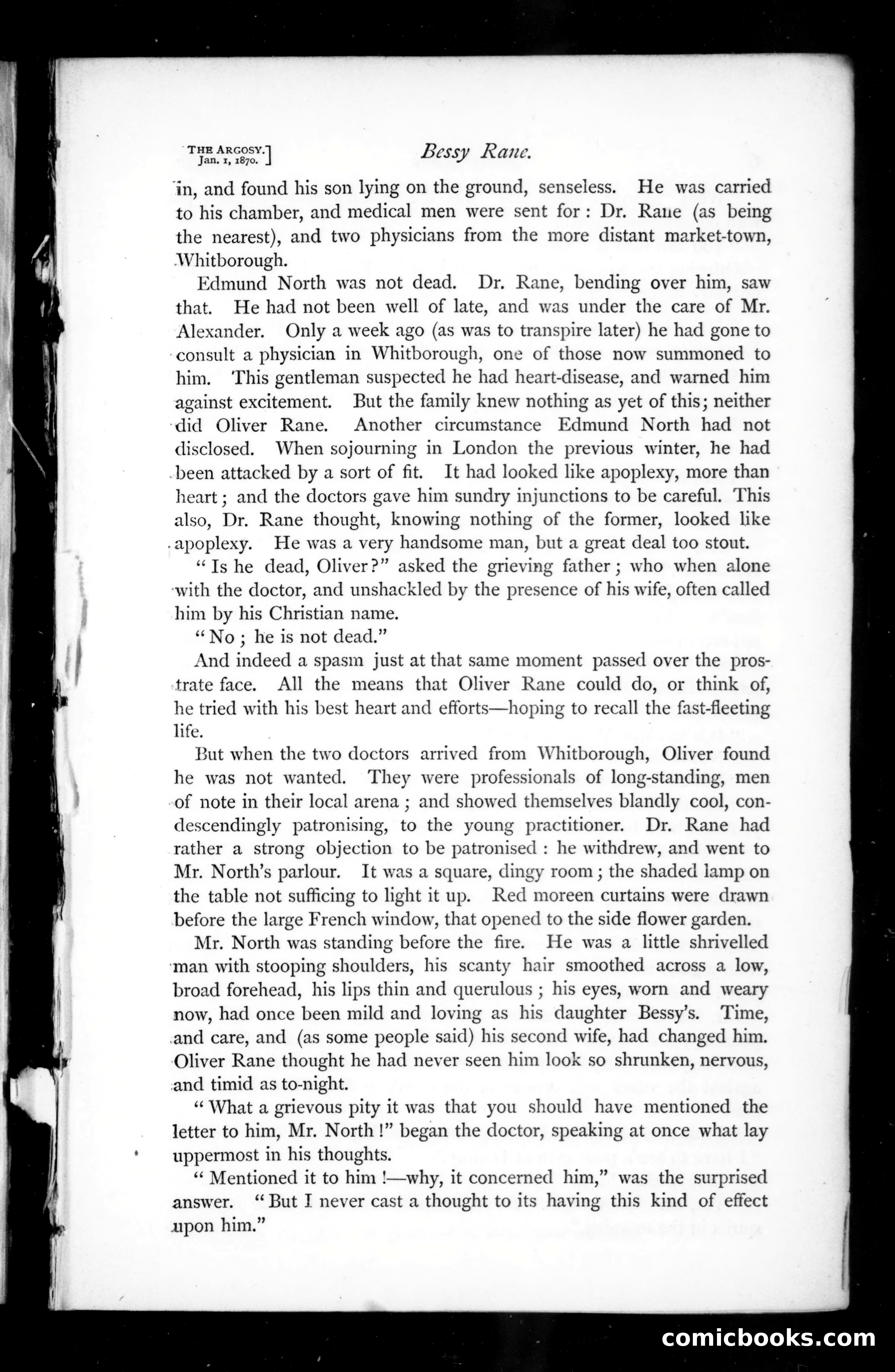The Argosy, Vol. 9 — page 5 of 84
