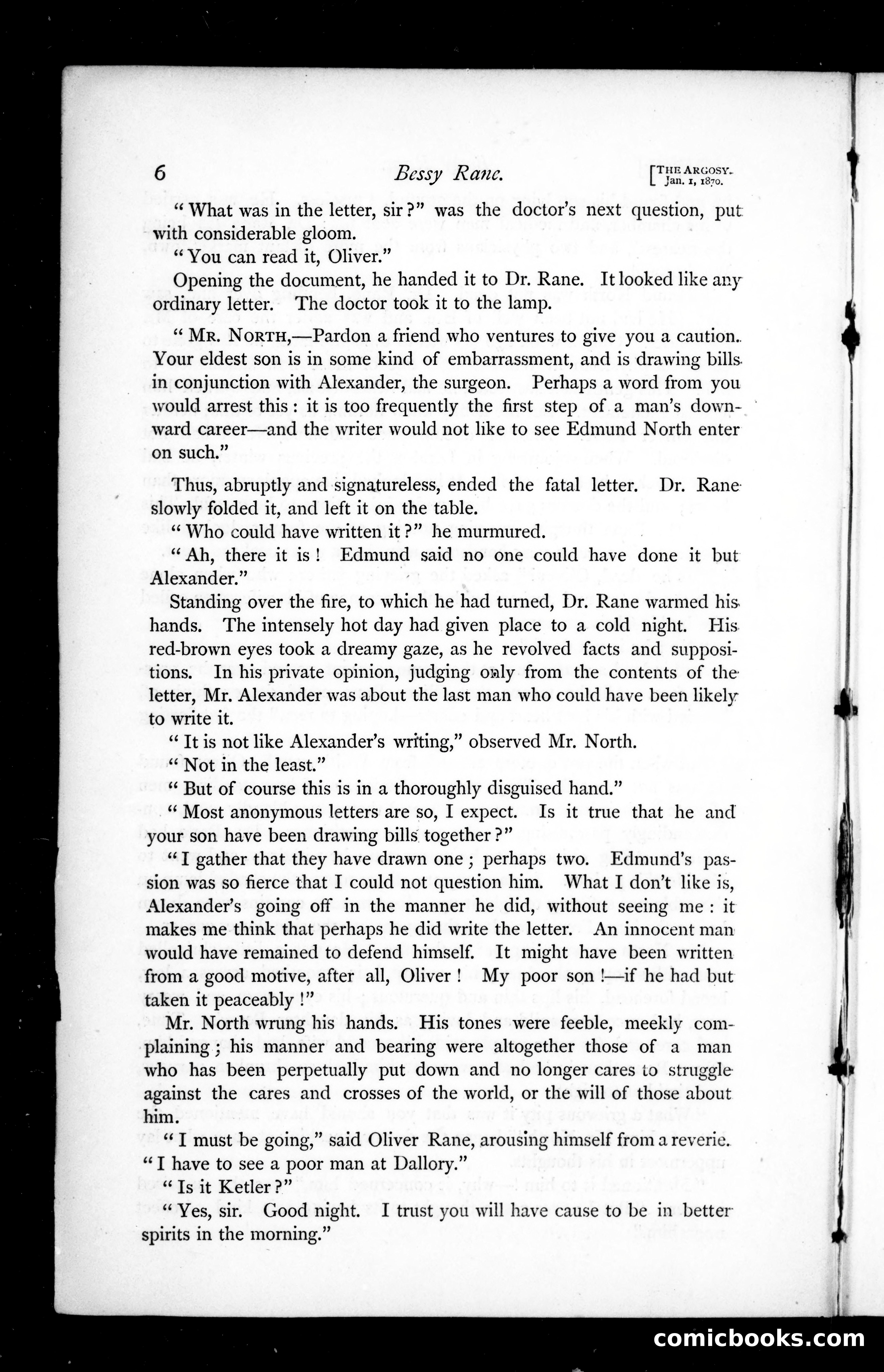 The Argosy, Vol. 9 — page 6 of 84