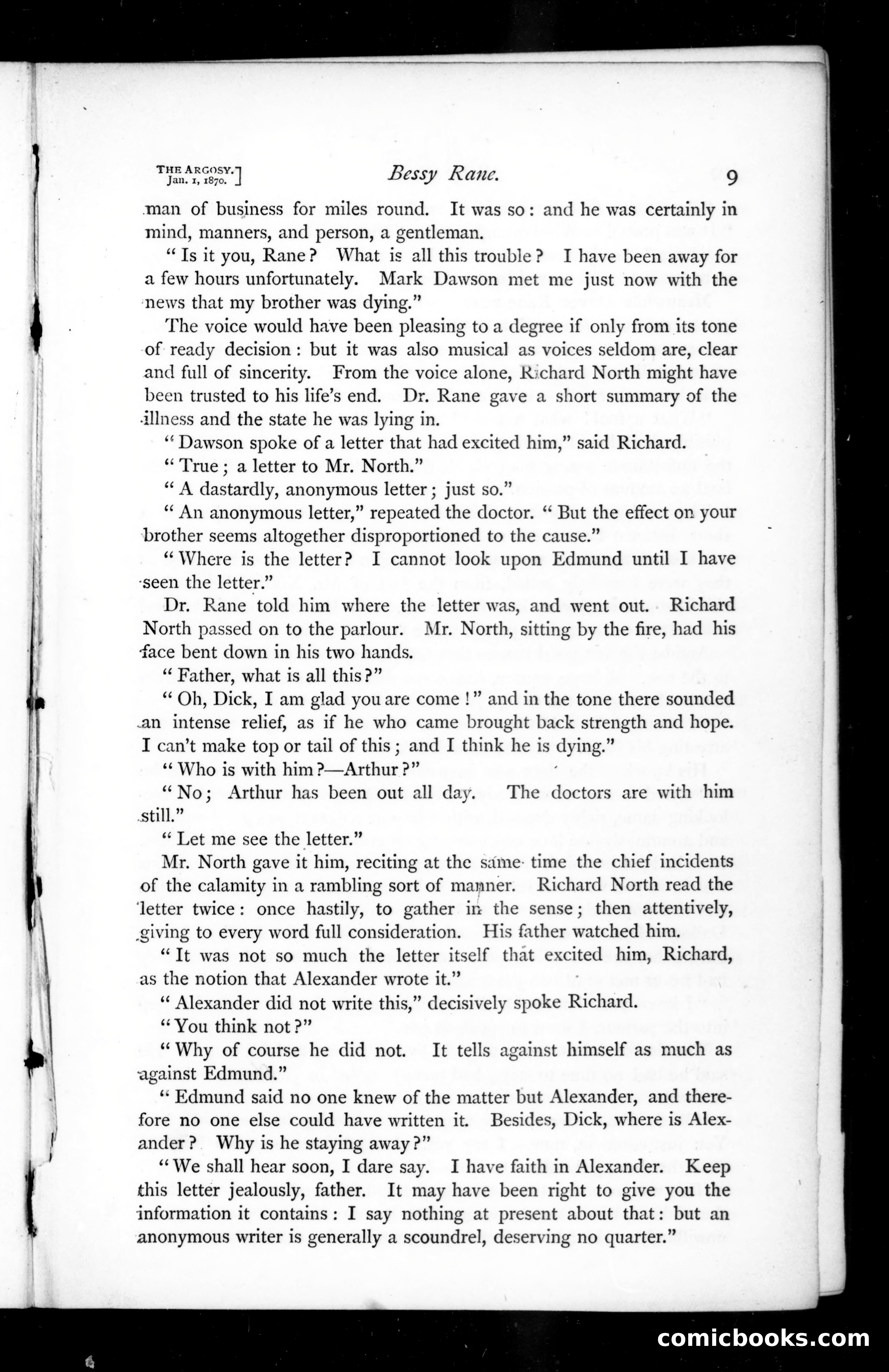 The Argosy, Vol. 9 — page 11 of 84