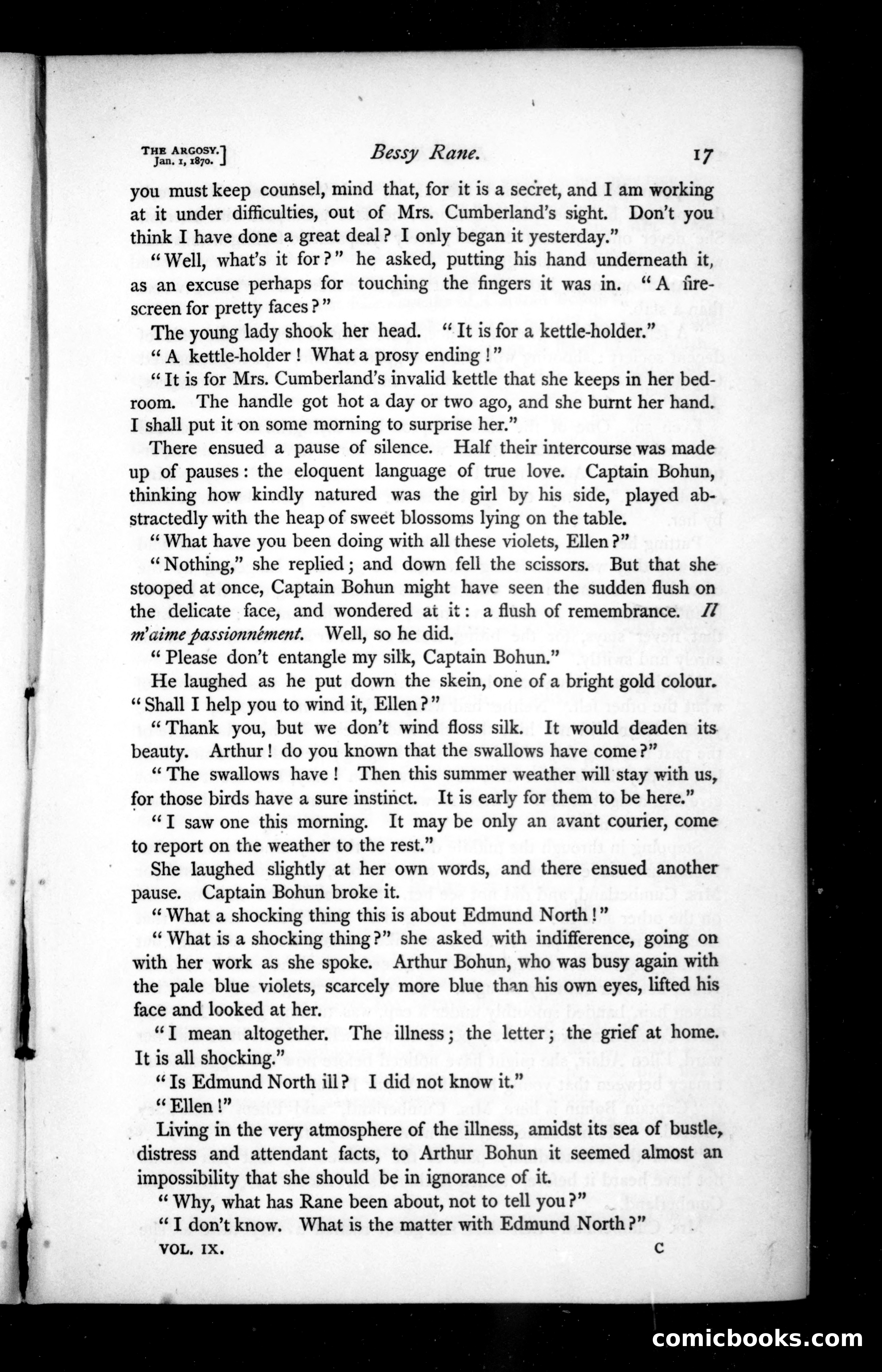 The Argosy, Vol. 9 — page 19 of 84