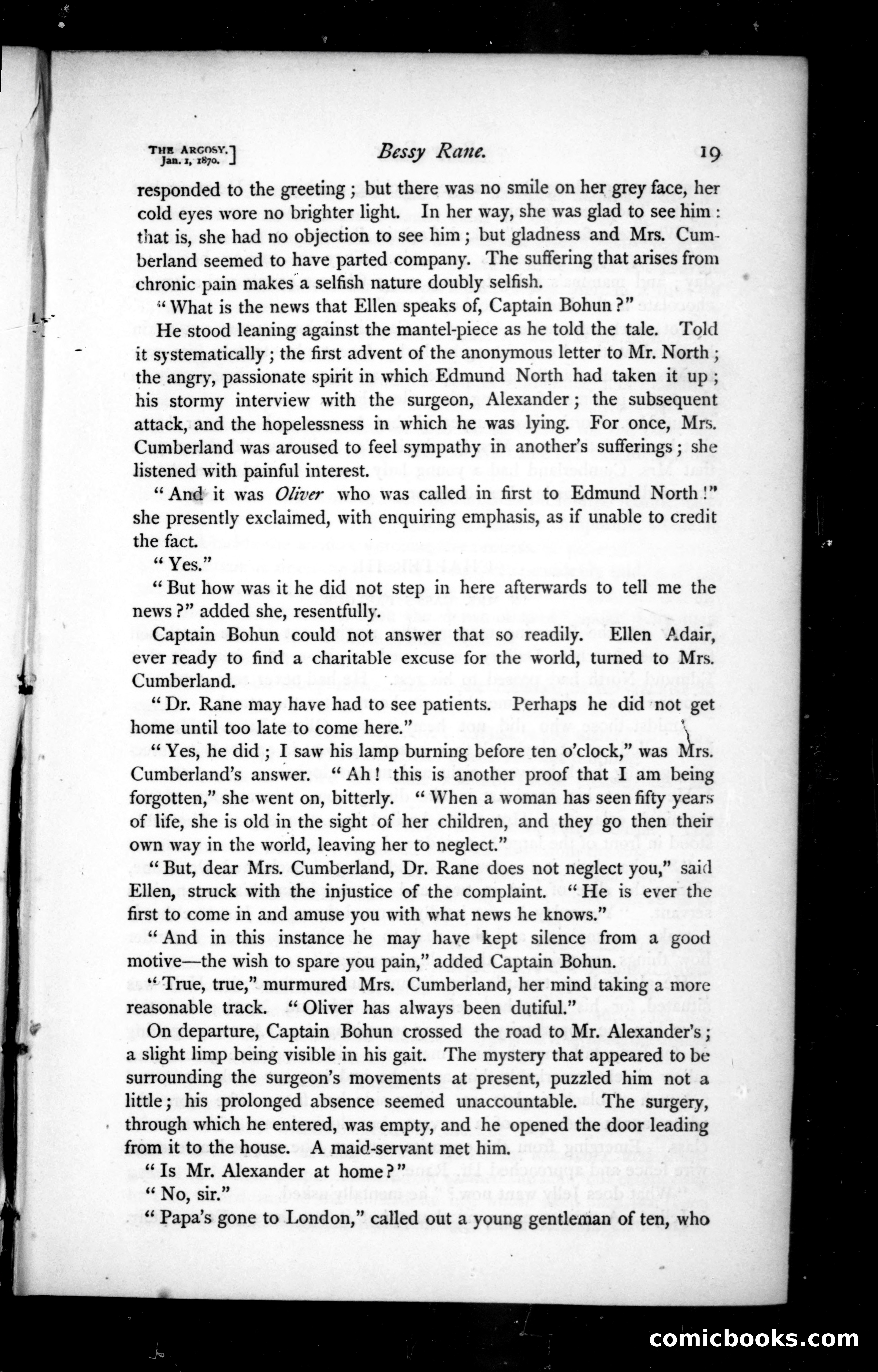 The Argosy, Vol. 9 — page 21 of 84