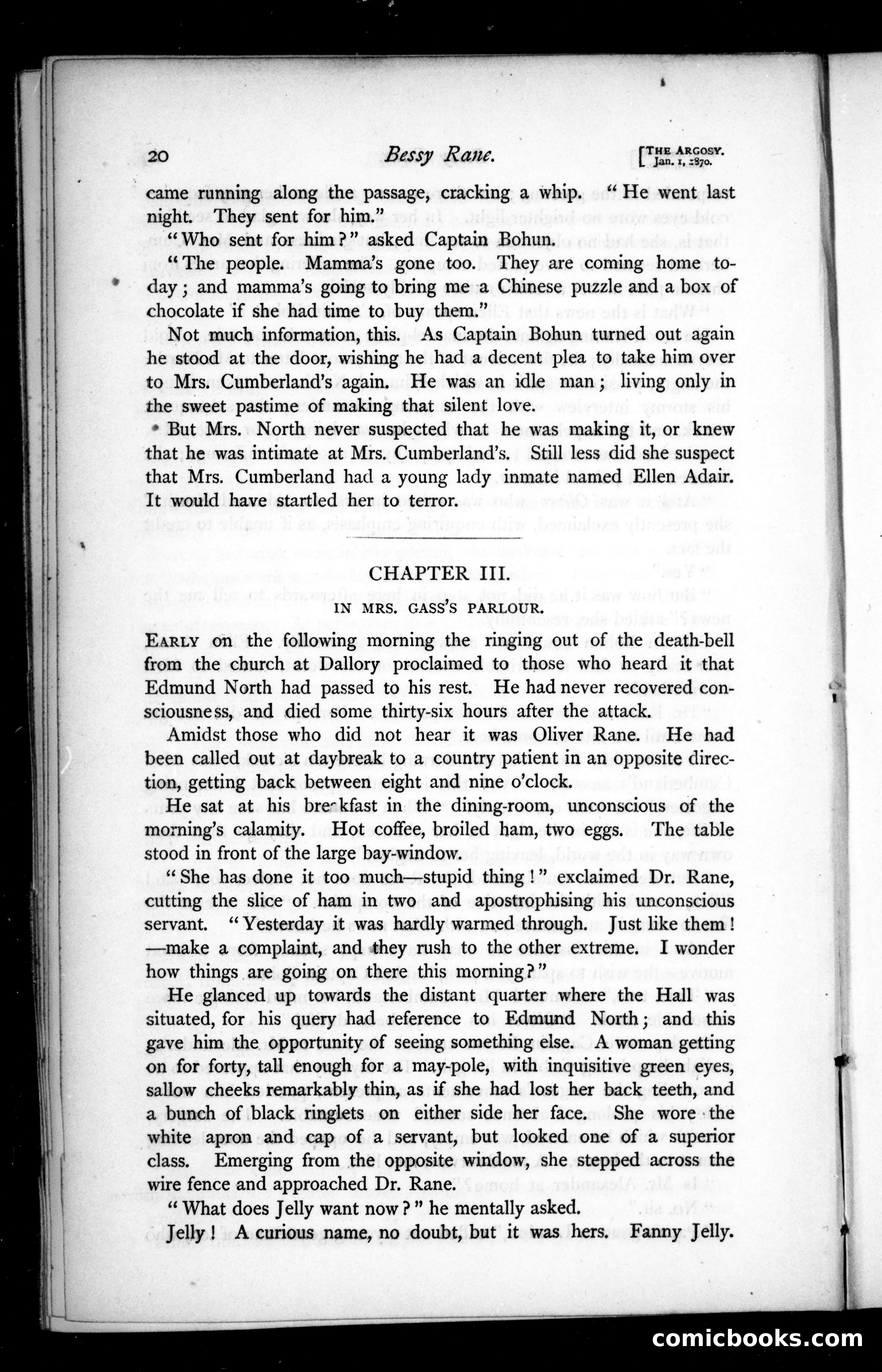 The Argosy, Vol. 9 — page 22 of 84