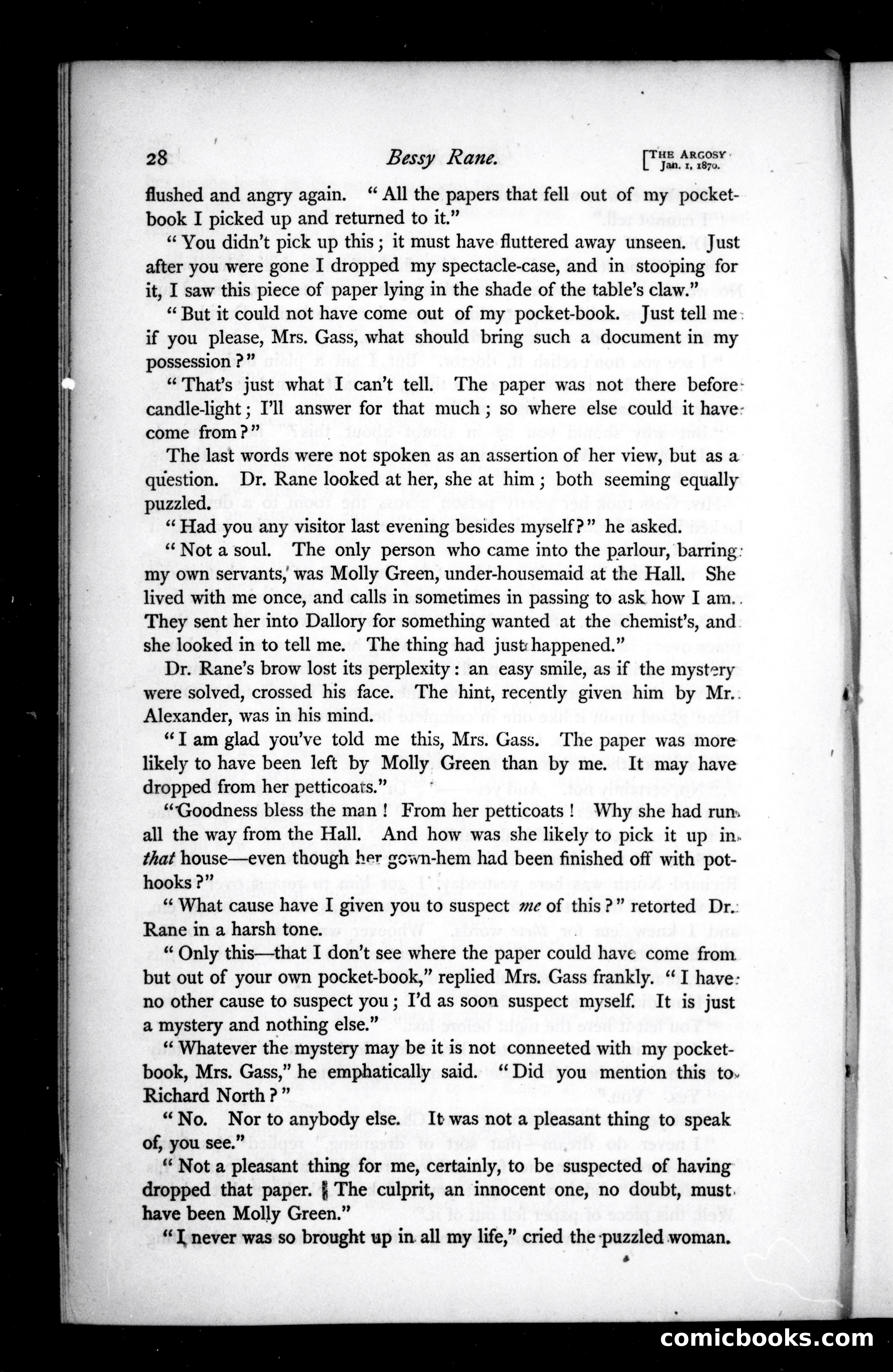The Argosy, Vol. 9 — page 30 of 84