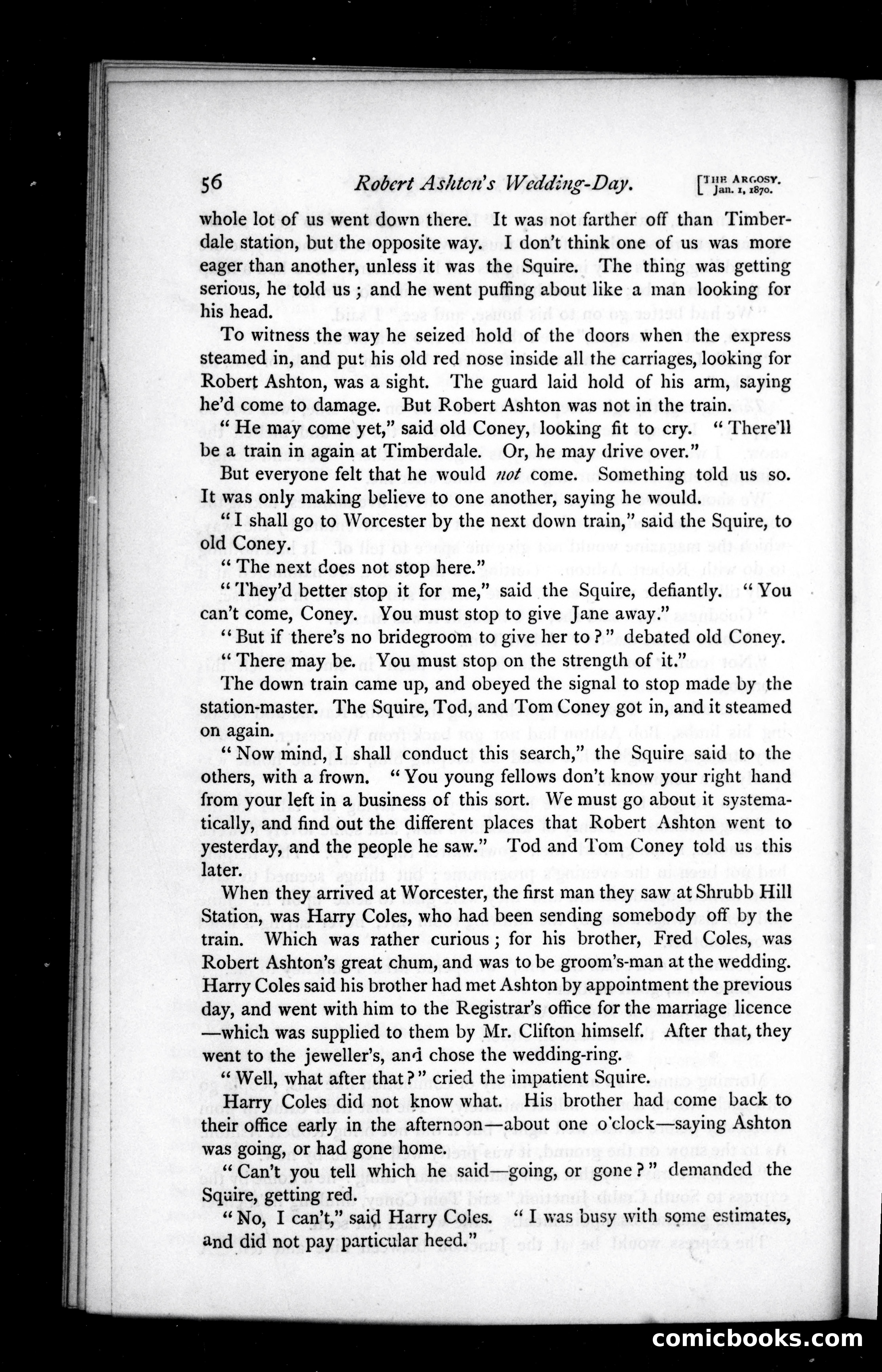 The Argosy, Vol. 9 — page 58 of 84