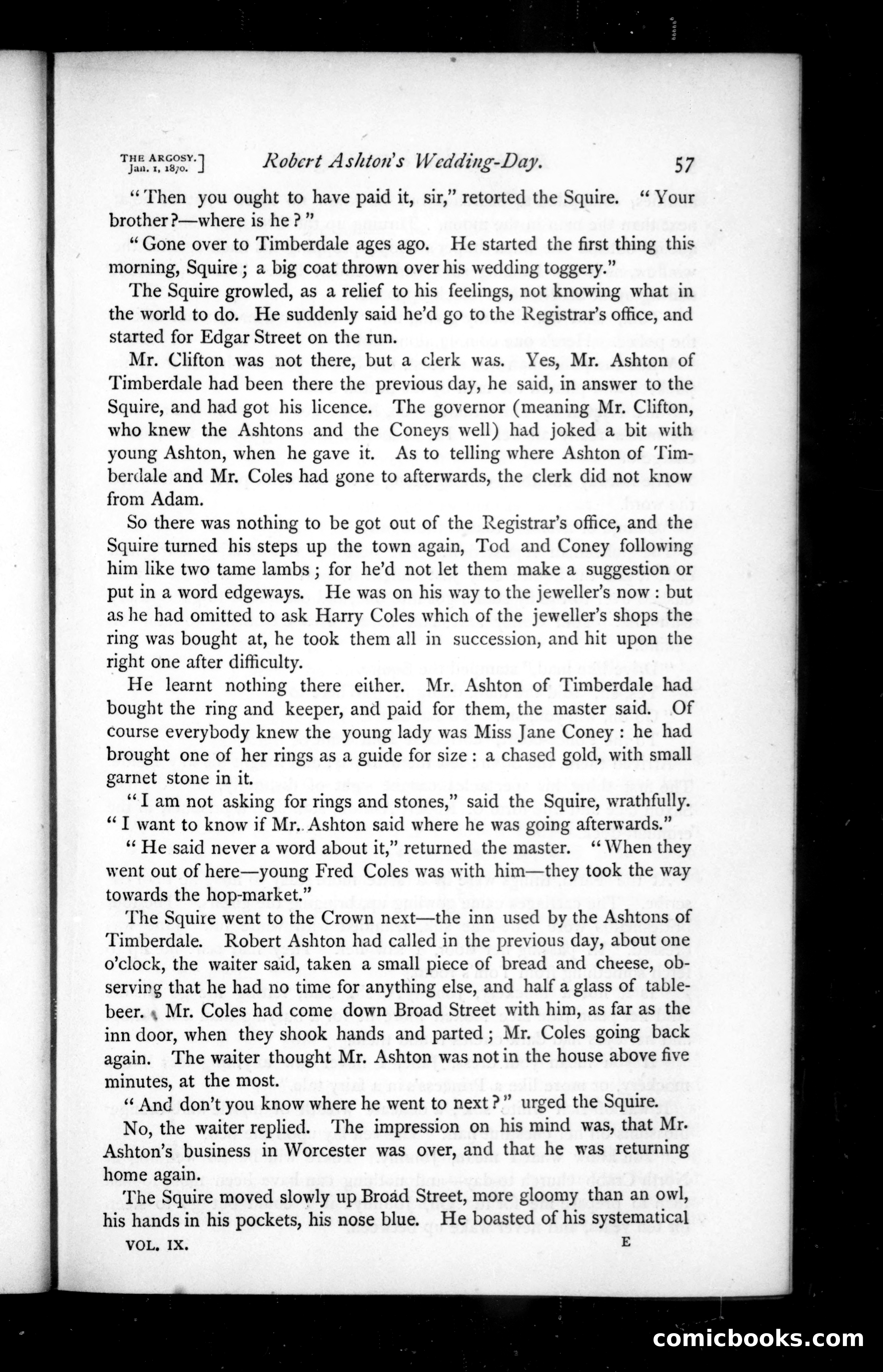 The Argosy, Vol. 9 — page 59 of 84