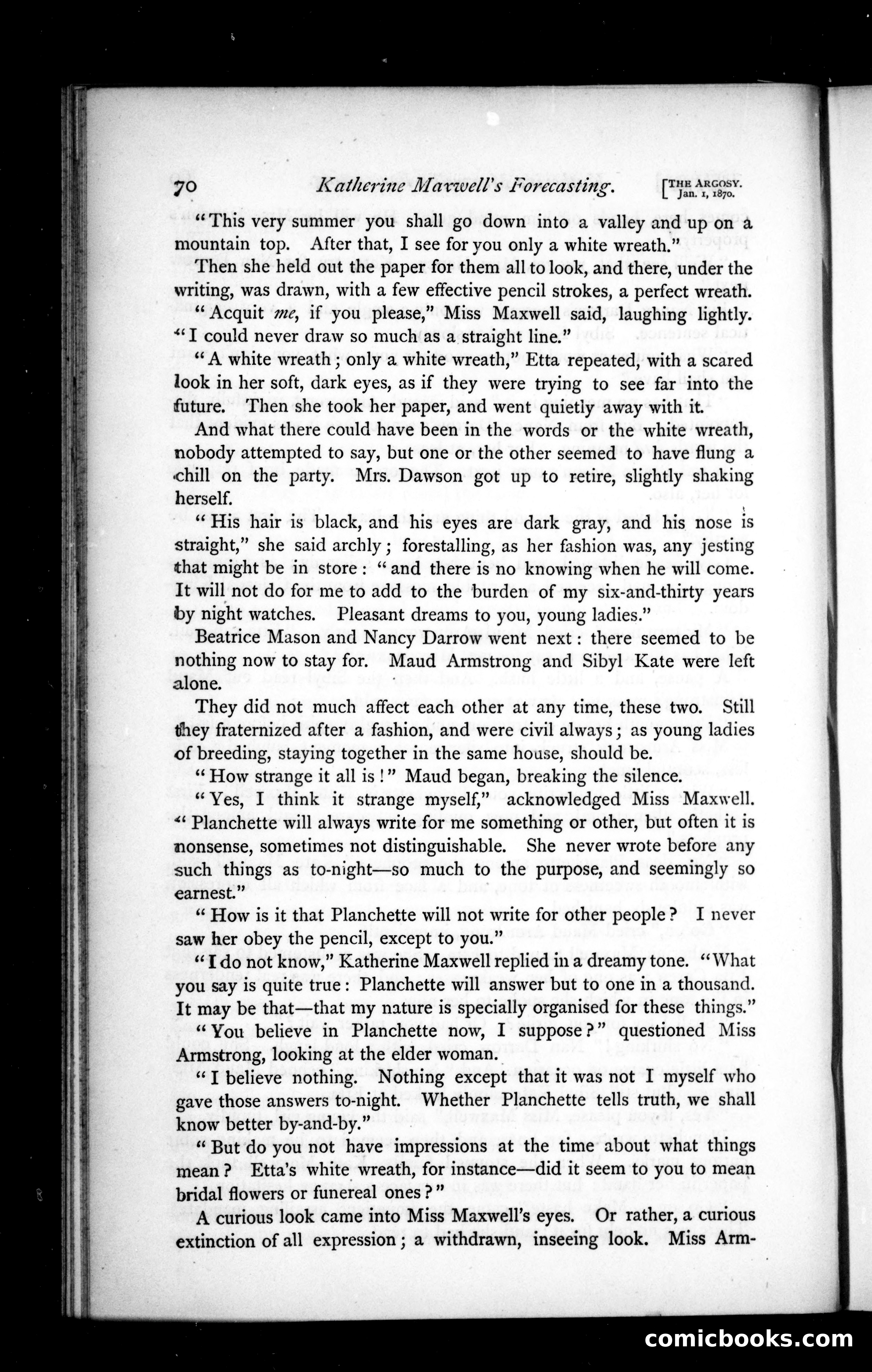 The Argosy, Vol. 9 — page 74 of 84