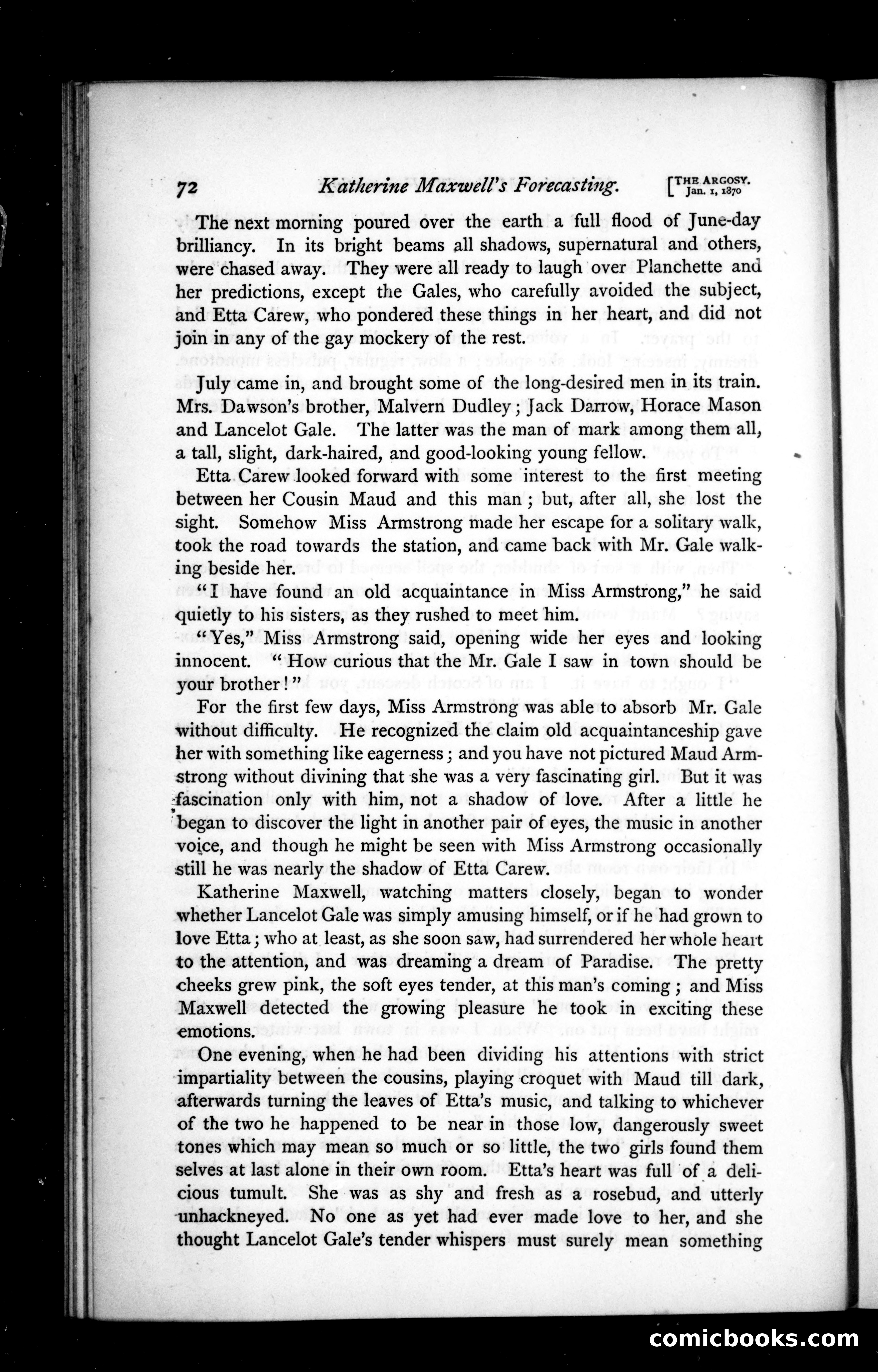 The Argosy, Vol. 9 — page 76 of 84