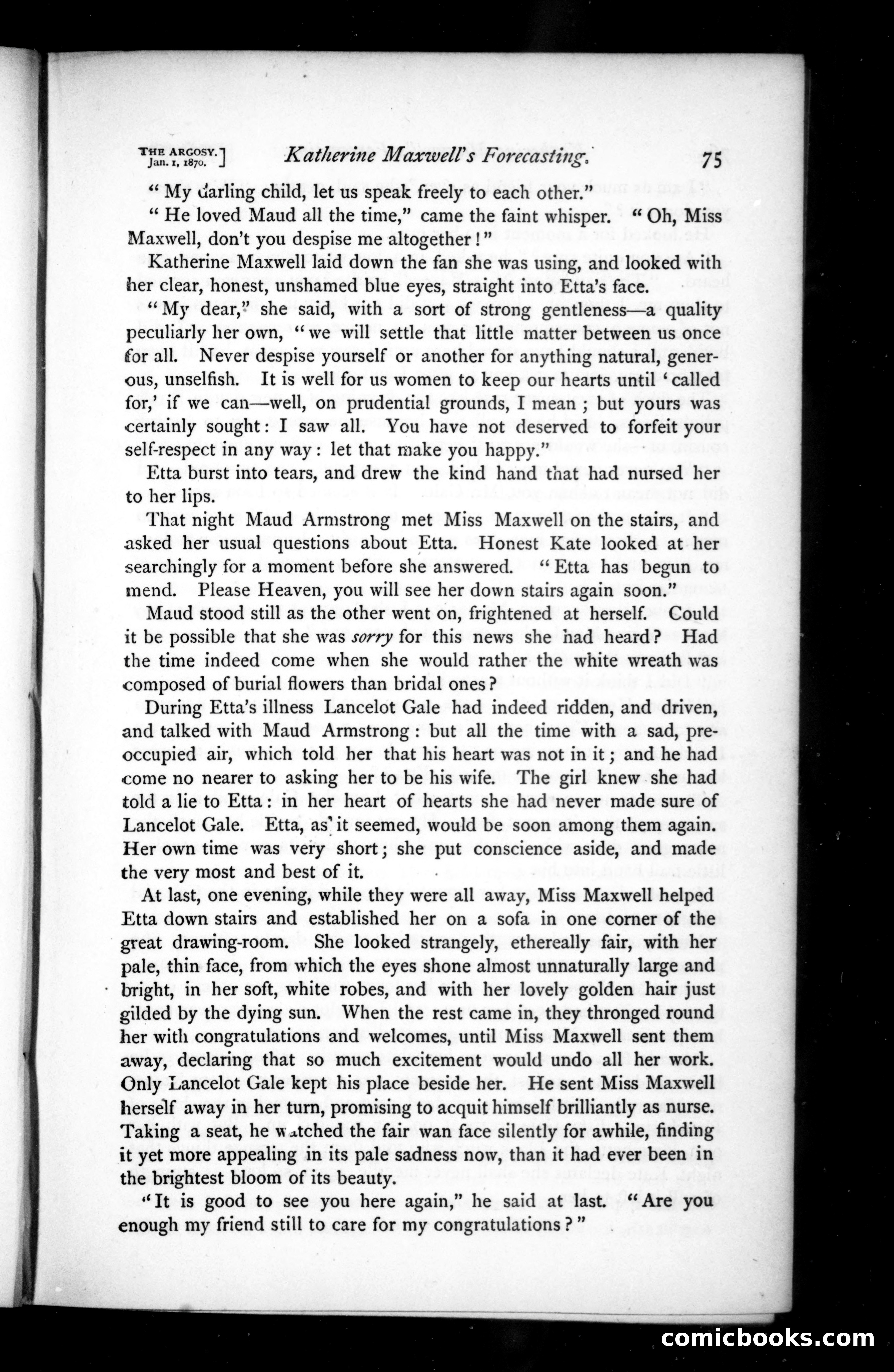 The Argosy, Vol. 9 — page 79 of 84