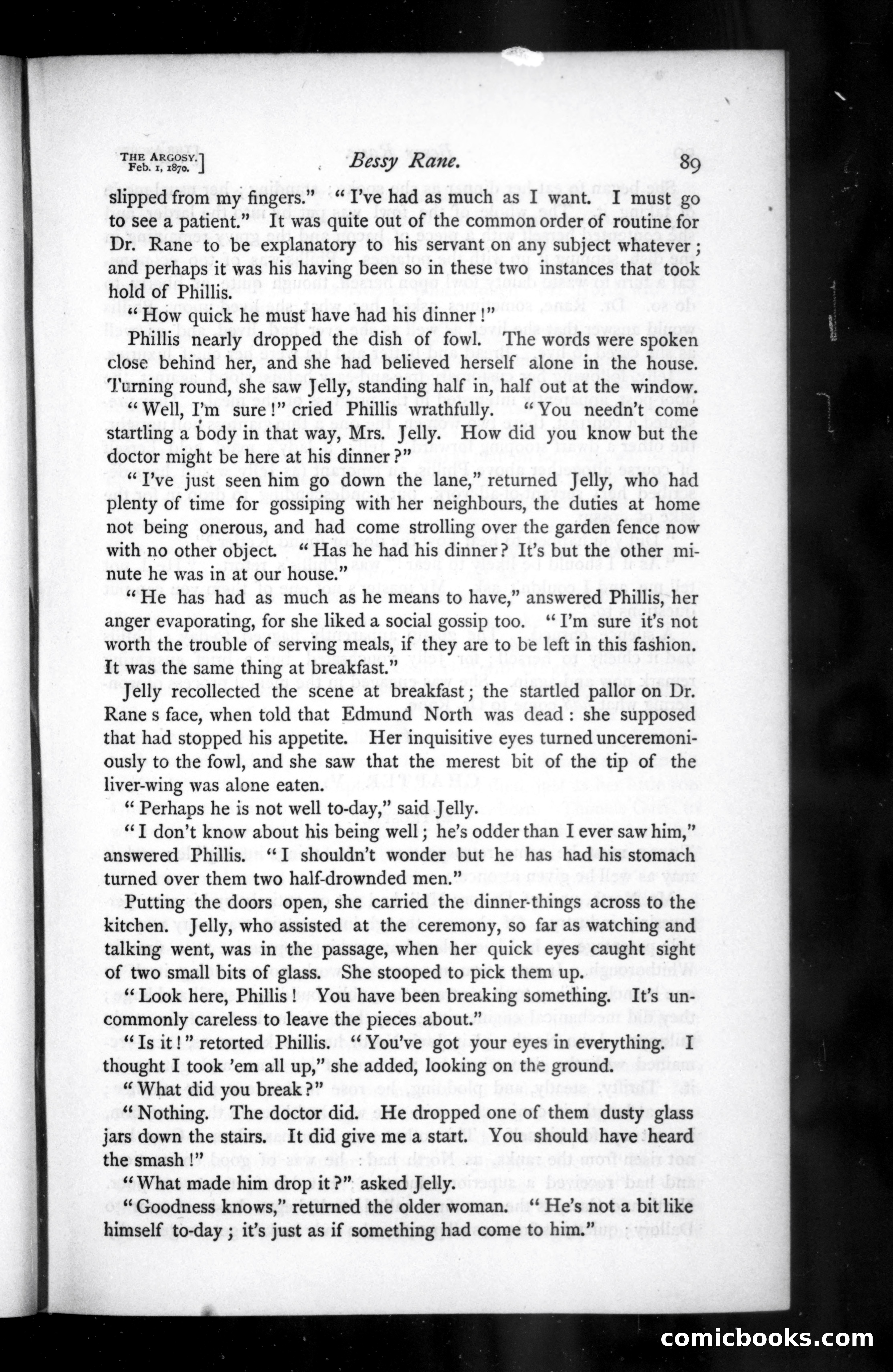 The Argosy, Vol. 9 — page 9 of 84
