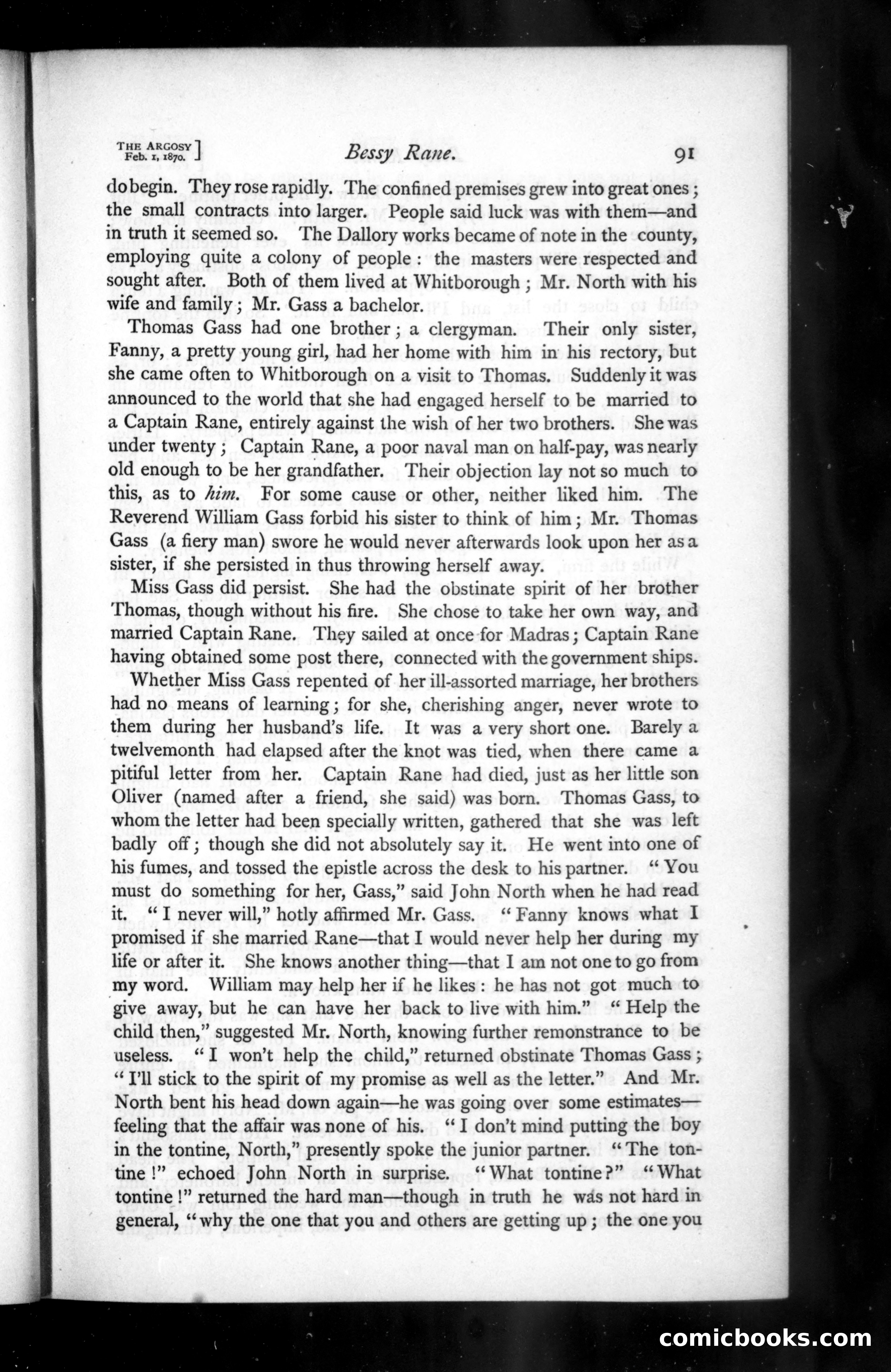 The Argosy, Vol. 9 — page 11 of 84