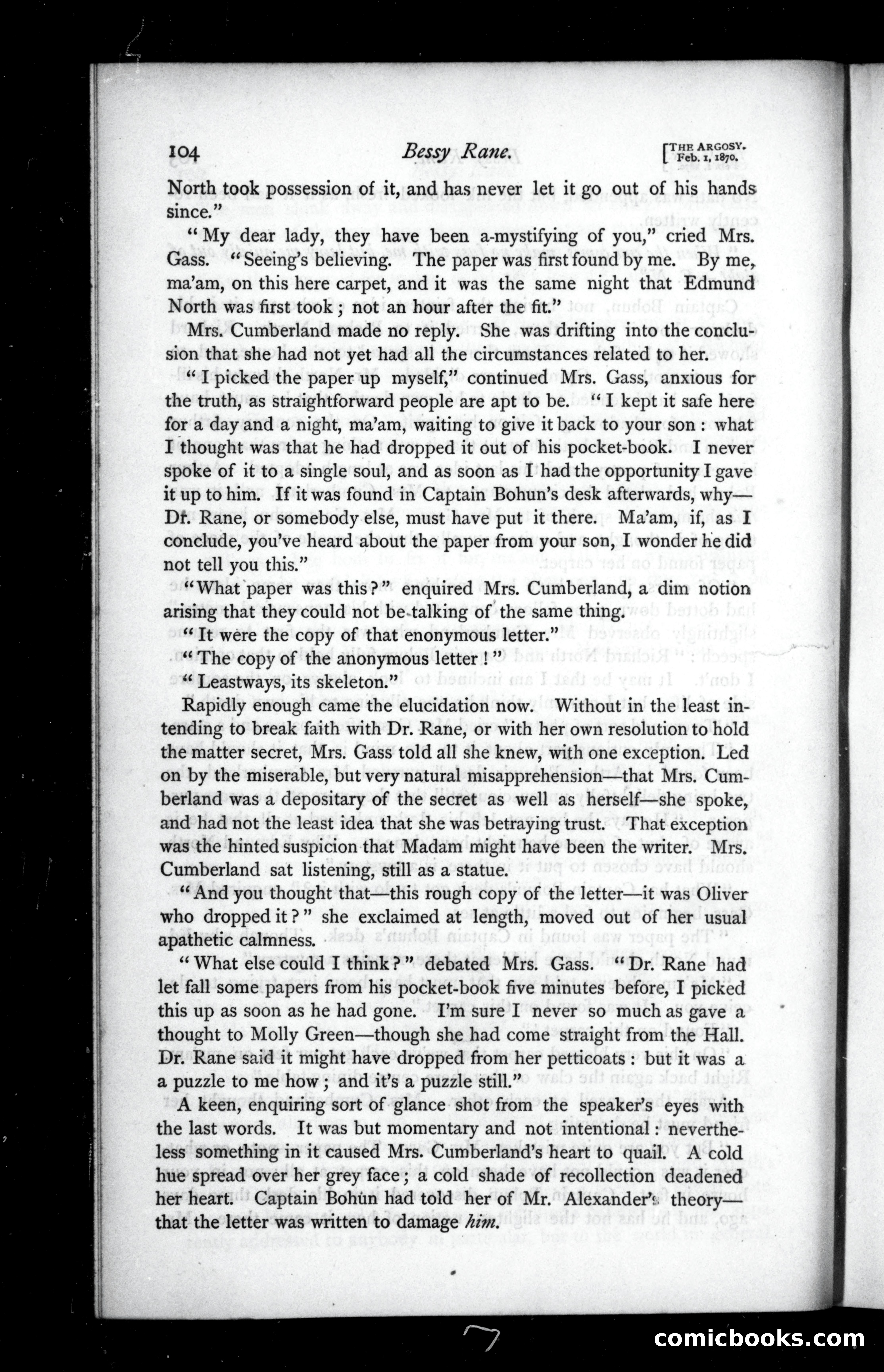 The Argosy, Vol. 9 — page 26 of 84