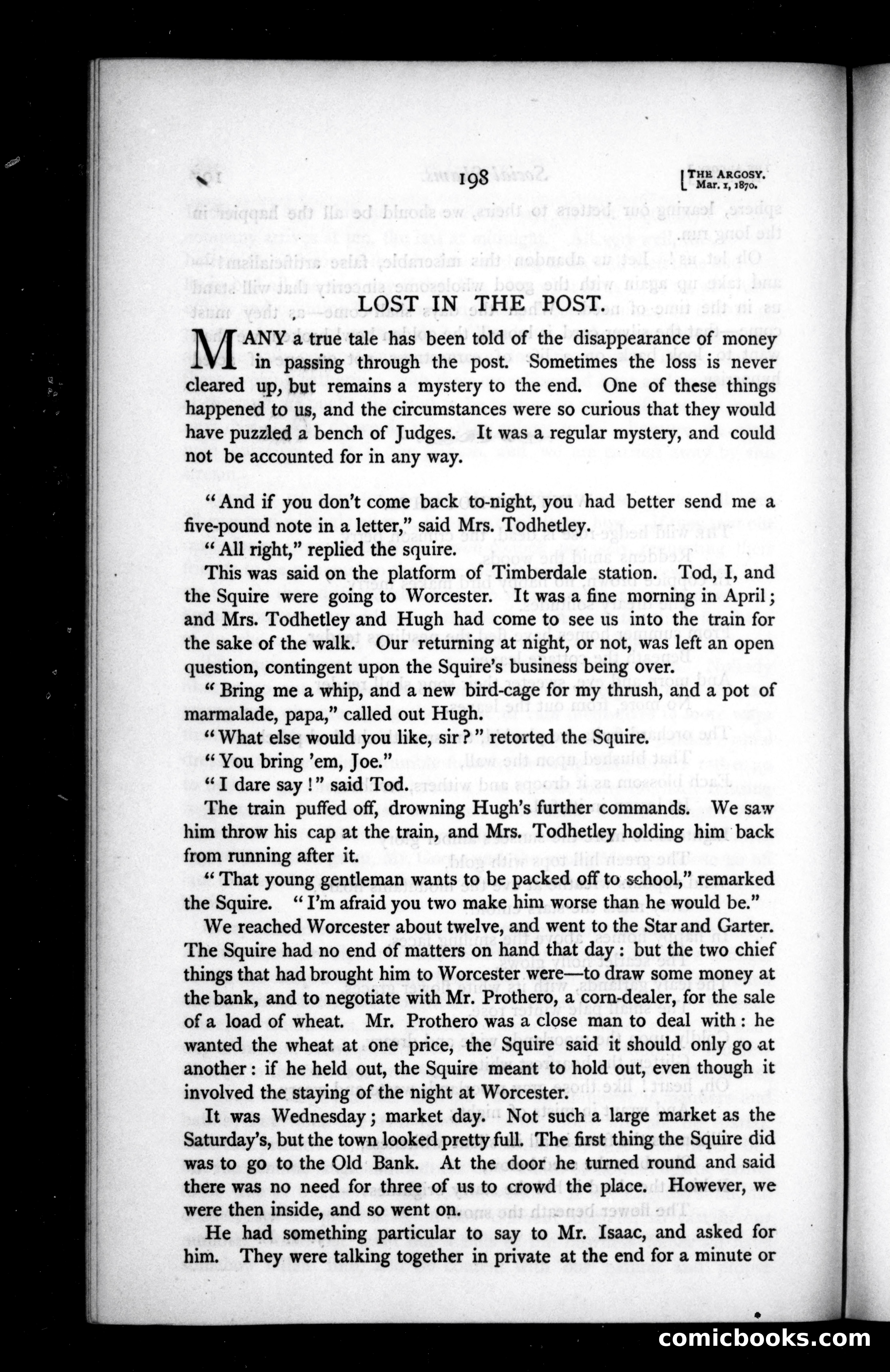The Argosy, Vol. IX, March 1, 1870 — page 40 of 82