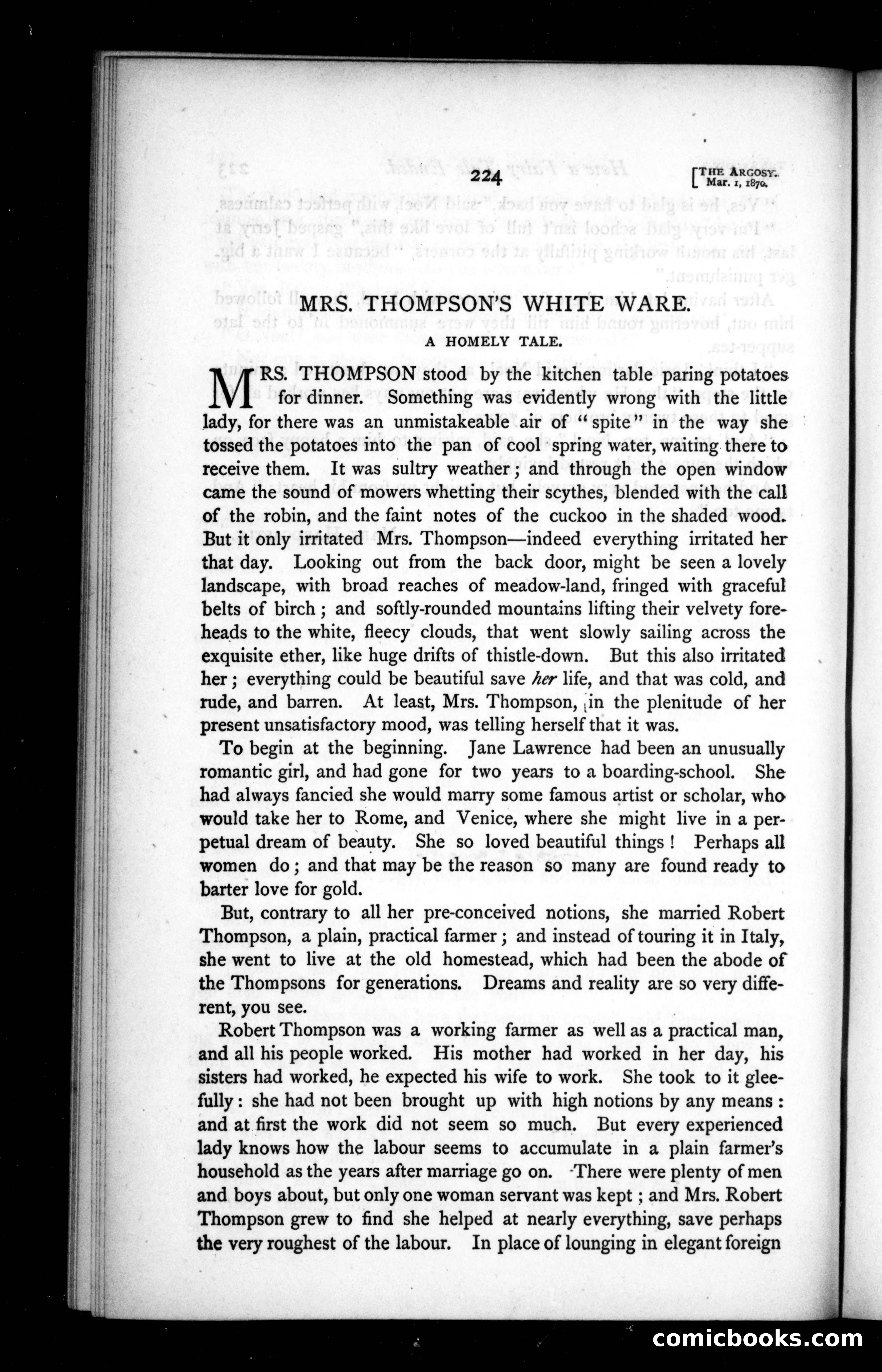 The Argosy, Vol. IX, March 1, 1870 — page 66 of 82