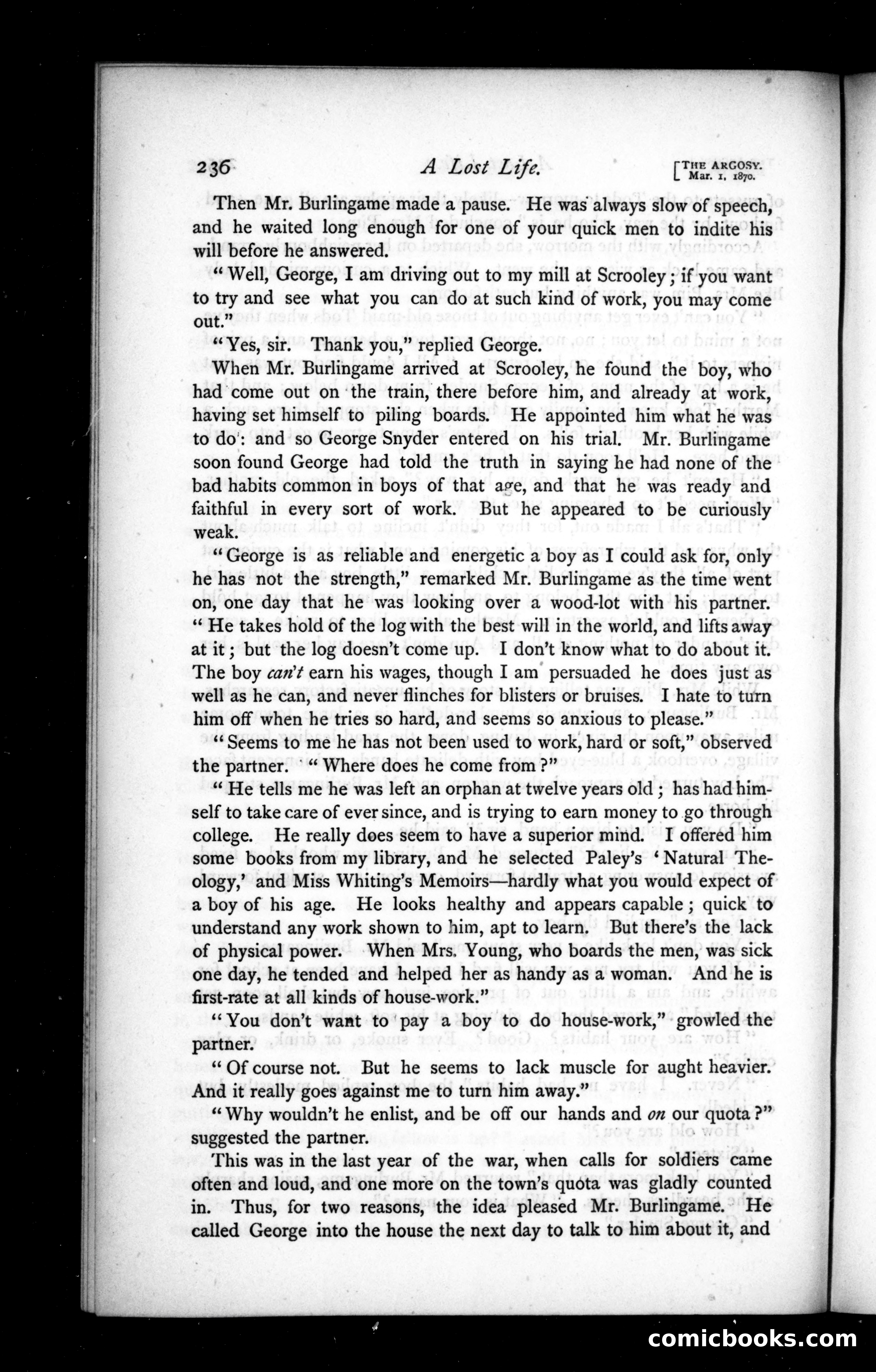 The Argosy, Vol. IX, March 1, 1870 — page 78 of 82