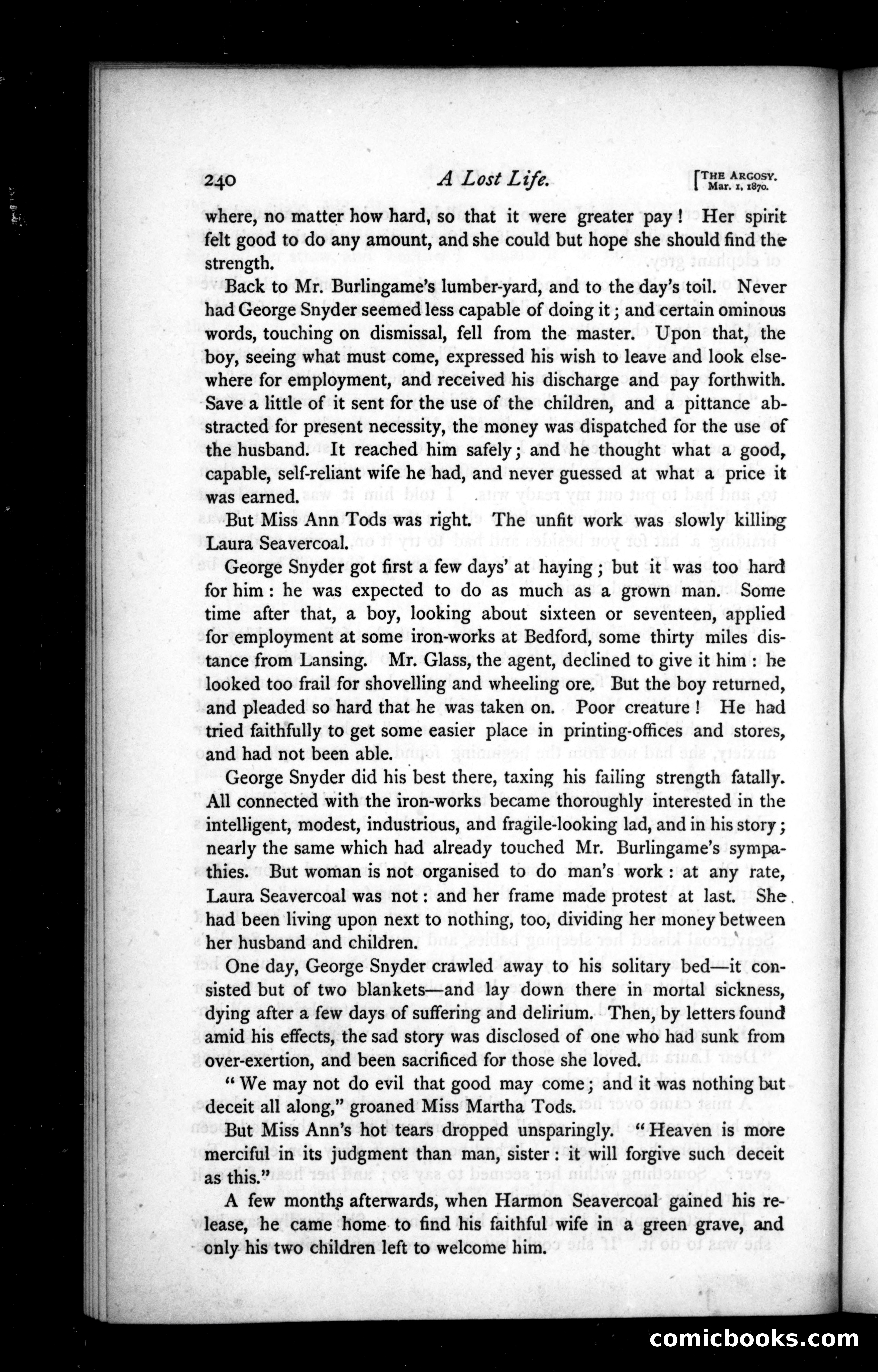 The Argosy, Vol. IX, March 1, 1870 — page 82 of 82