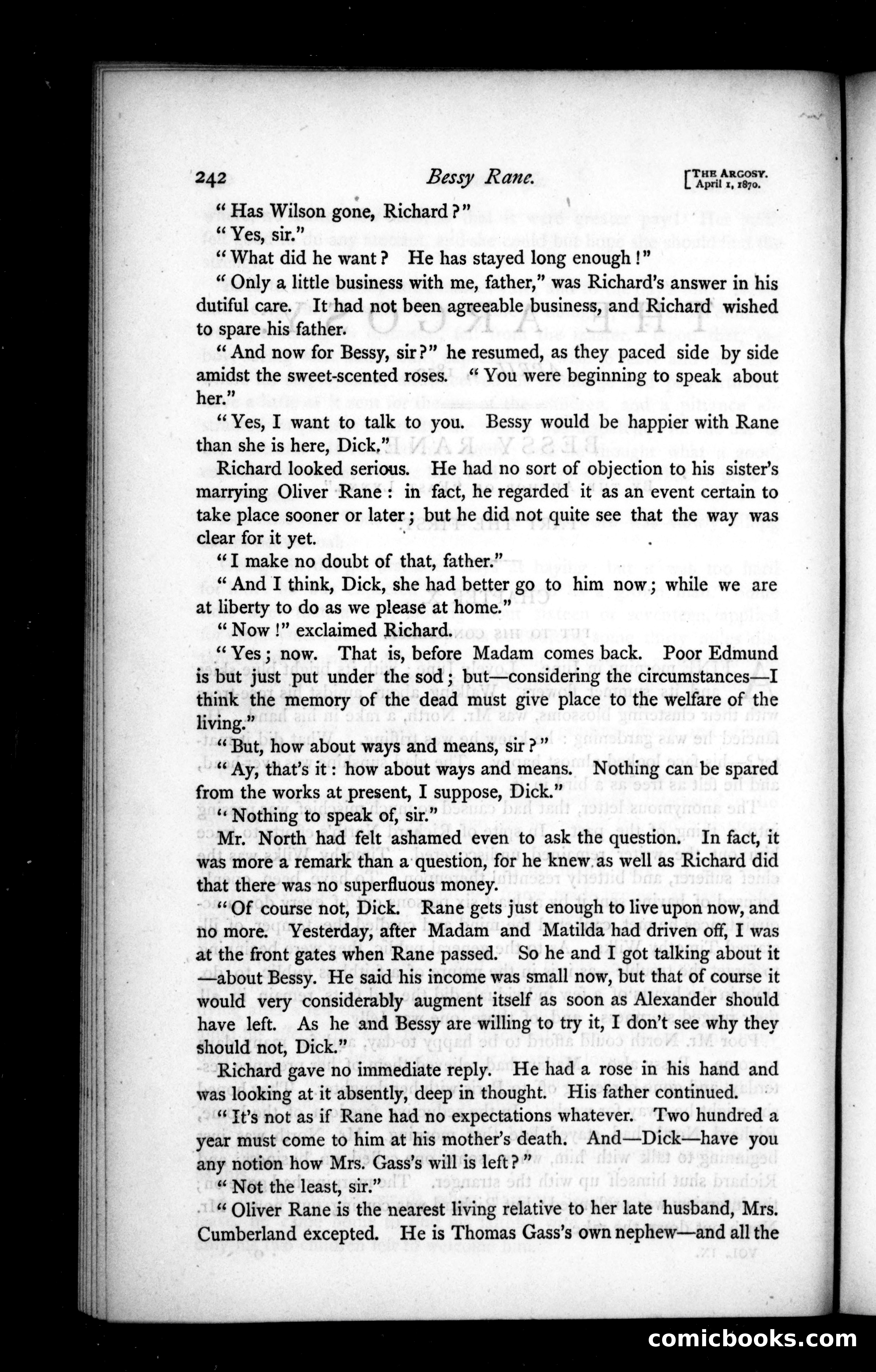 The Argosy, Vol. IX — page 2 of 82