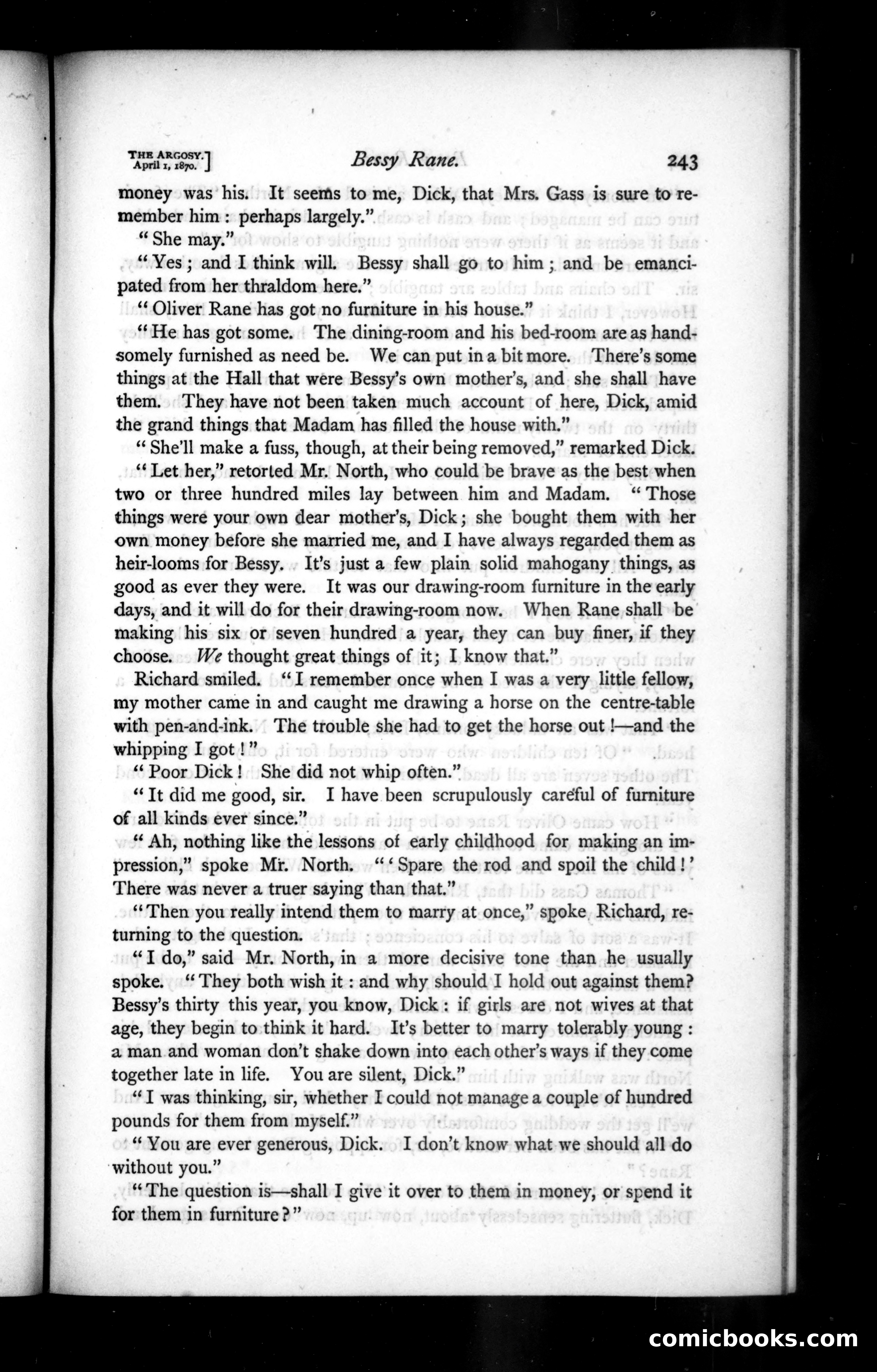 The Argosy, Vol. IX — page 3 of 82
