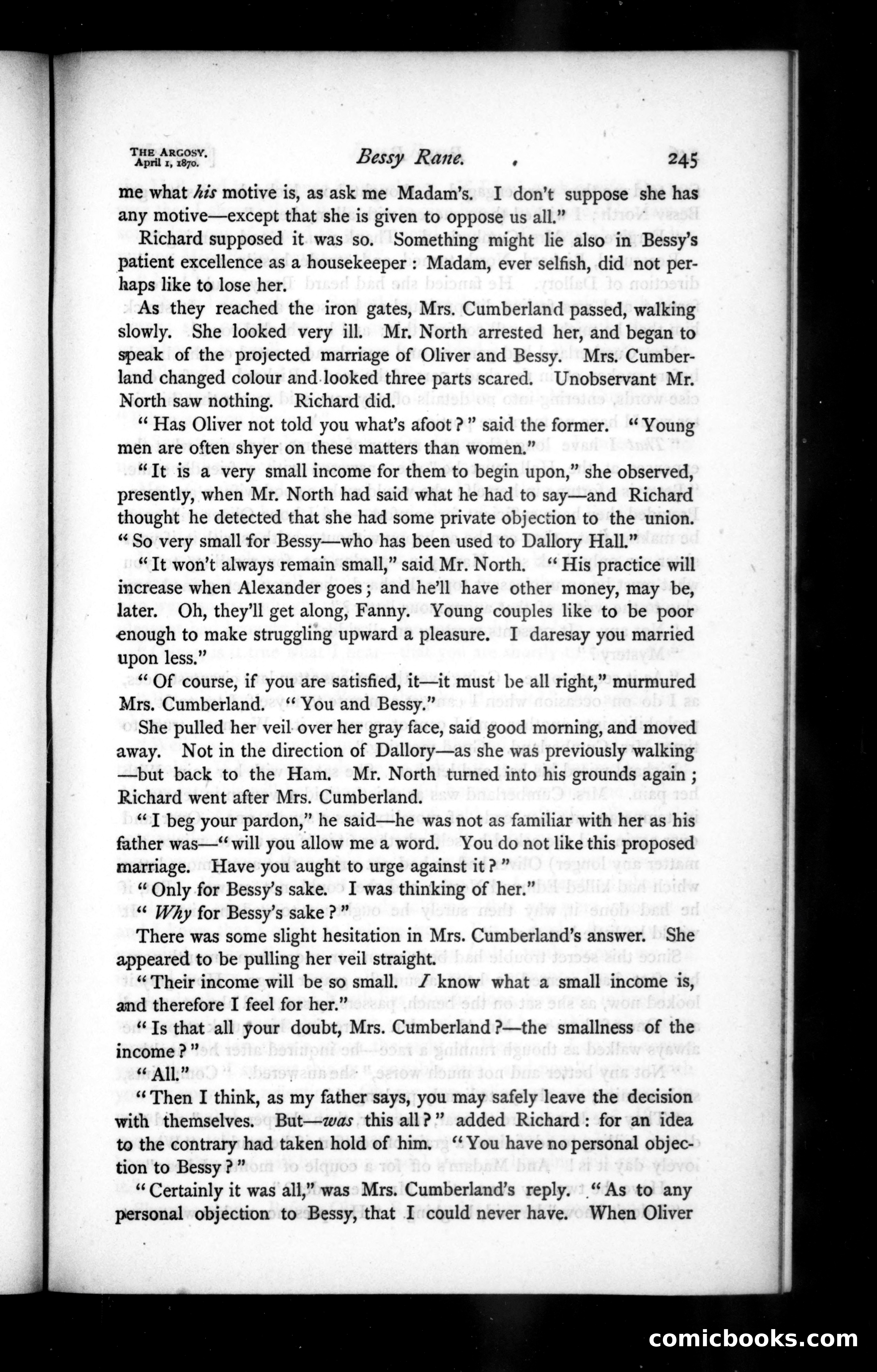 The Argosy, Vol. IX — page 5 of 82