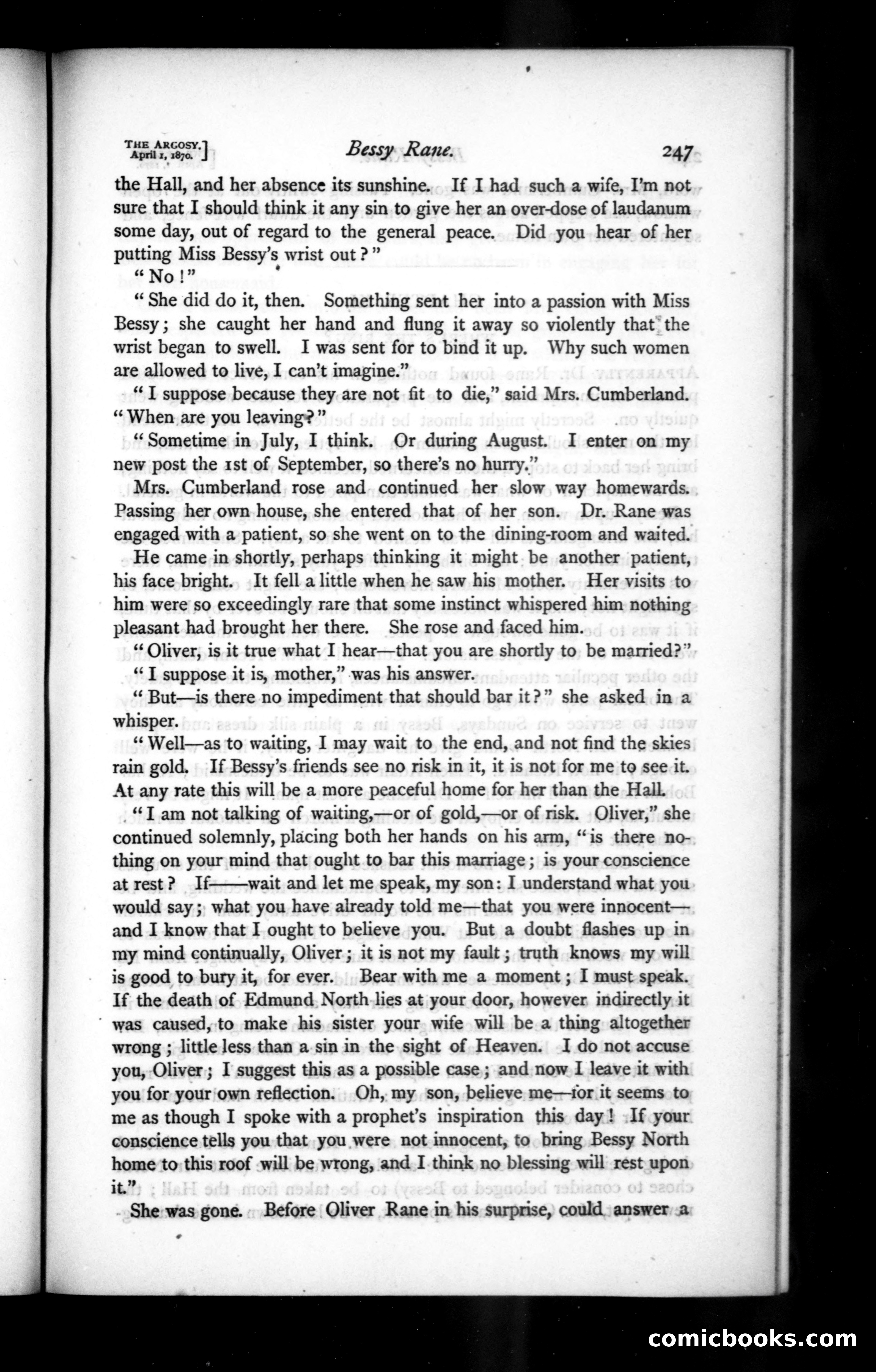 The Argosy, Vol. IX — page 7 of 82
